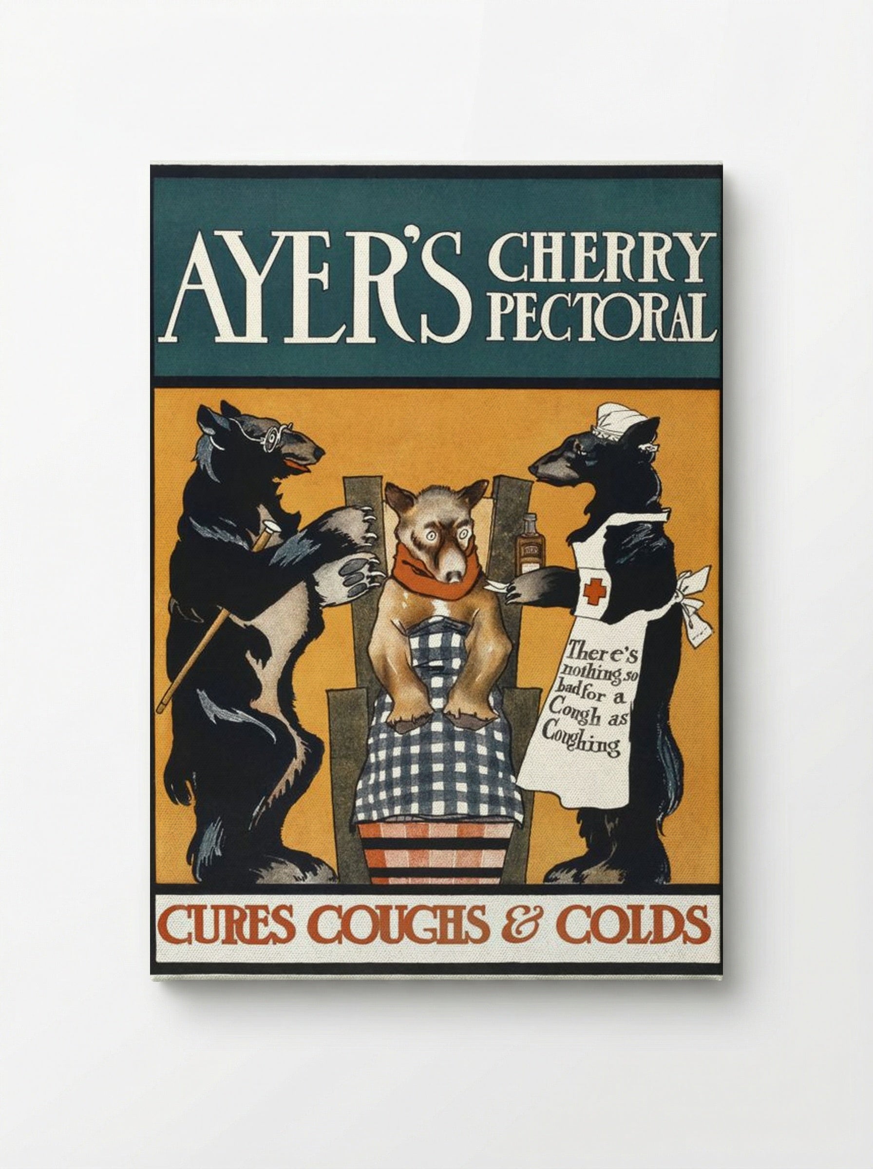 Ayer's Cherry Pectoral - Edward Penfield - Canvas