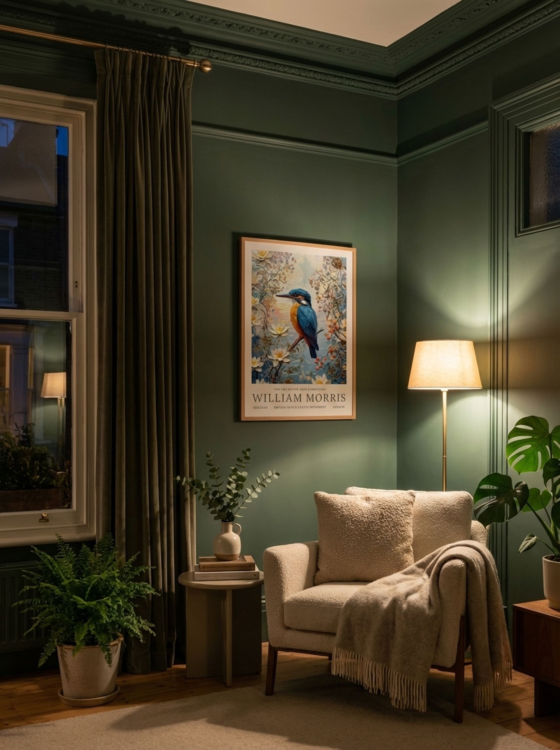 Kingfisher Calm - William Morris - Lifestyle