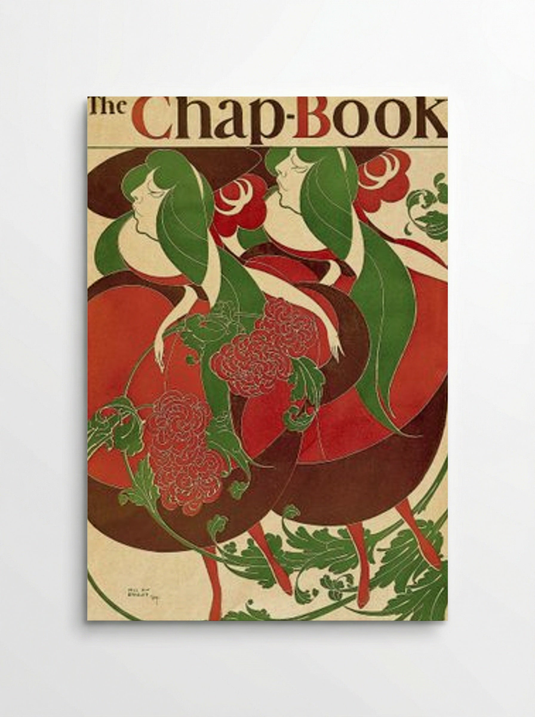 The Chap-Book: The Twins, May (Cover Design) - Will H. Bradley - Poster