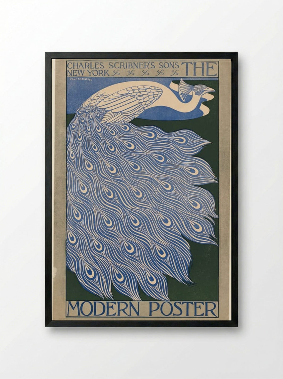The Modern Poster - Will H. Bradley - Framed Print Black