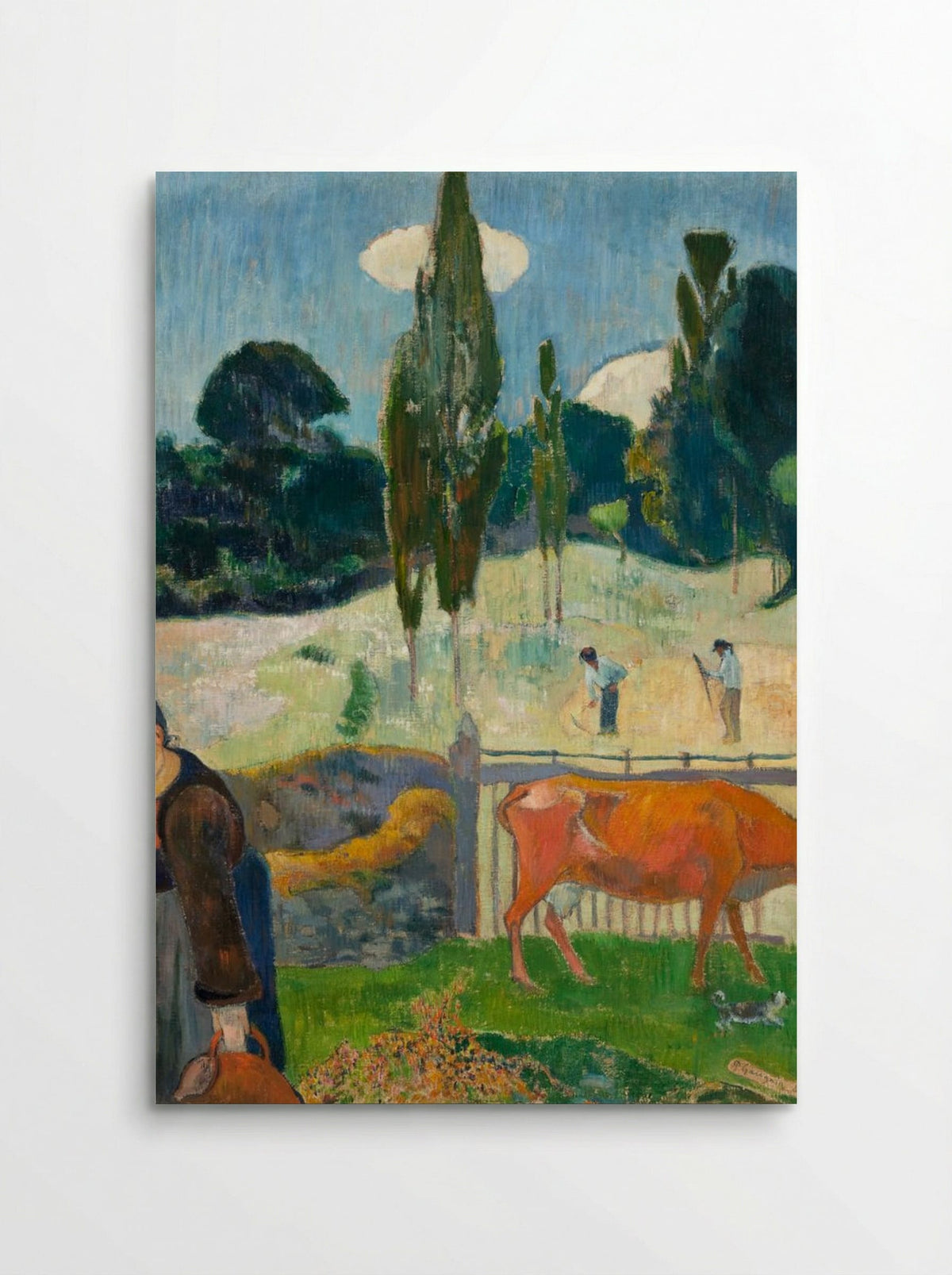 The Red Cow - Paul Gauguin - Poster