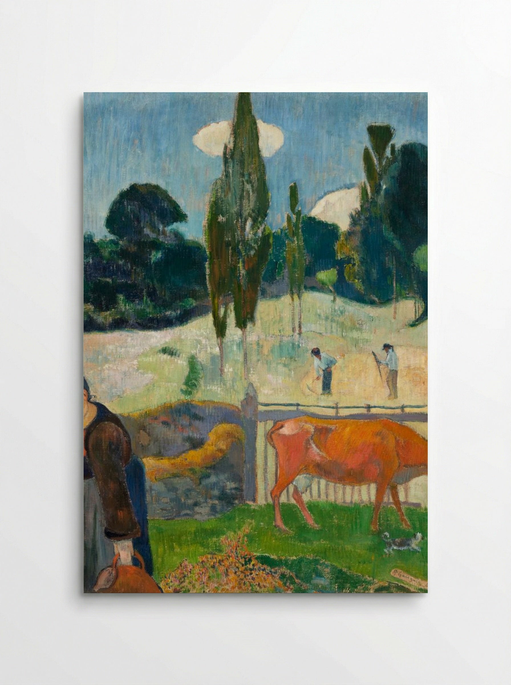 The Red Cow - Paul Gauguin - Poster