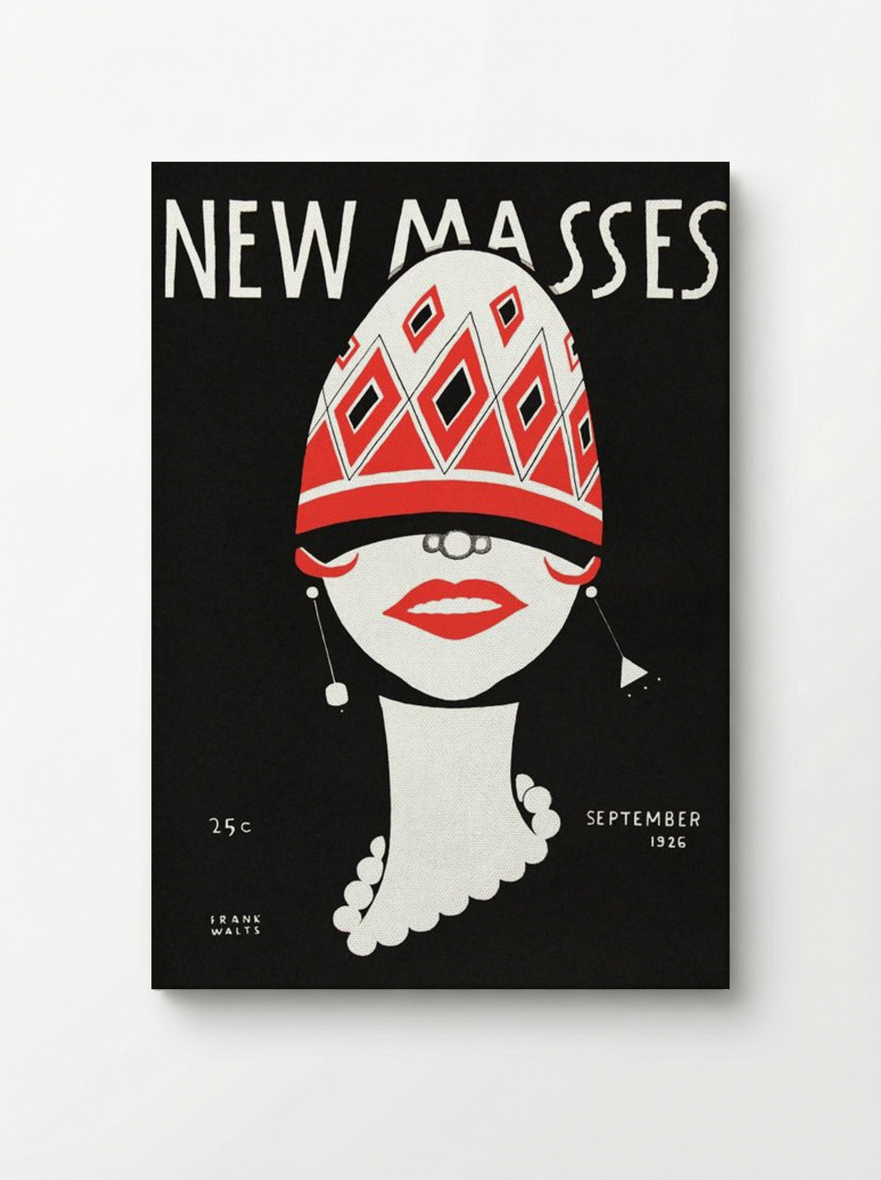 New Masses, September 1926 - Frank Walts - Canvas