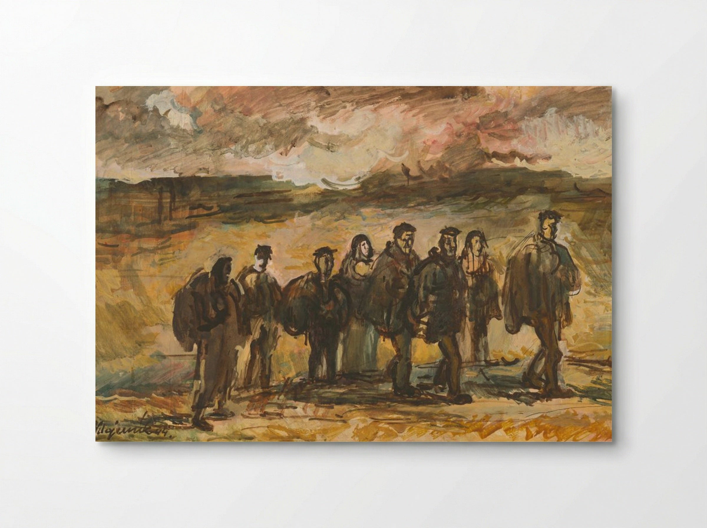 Refugees - Cyprián Majerník - Poster