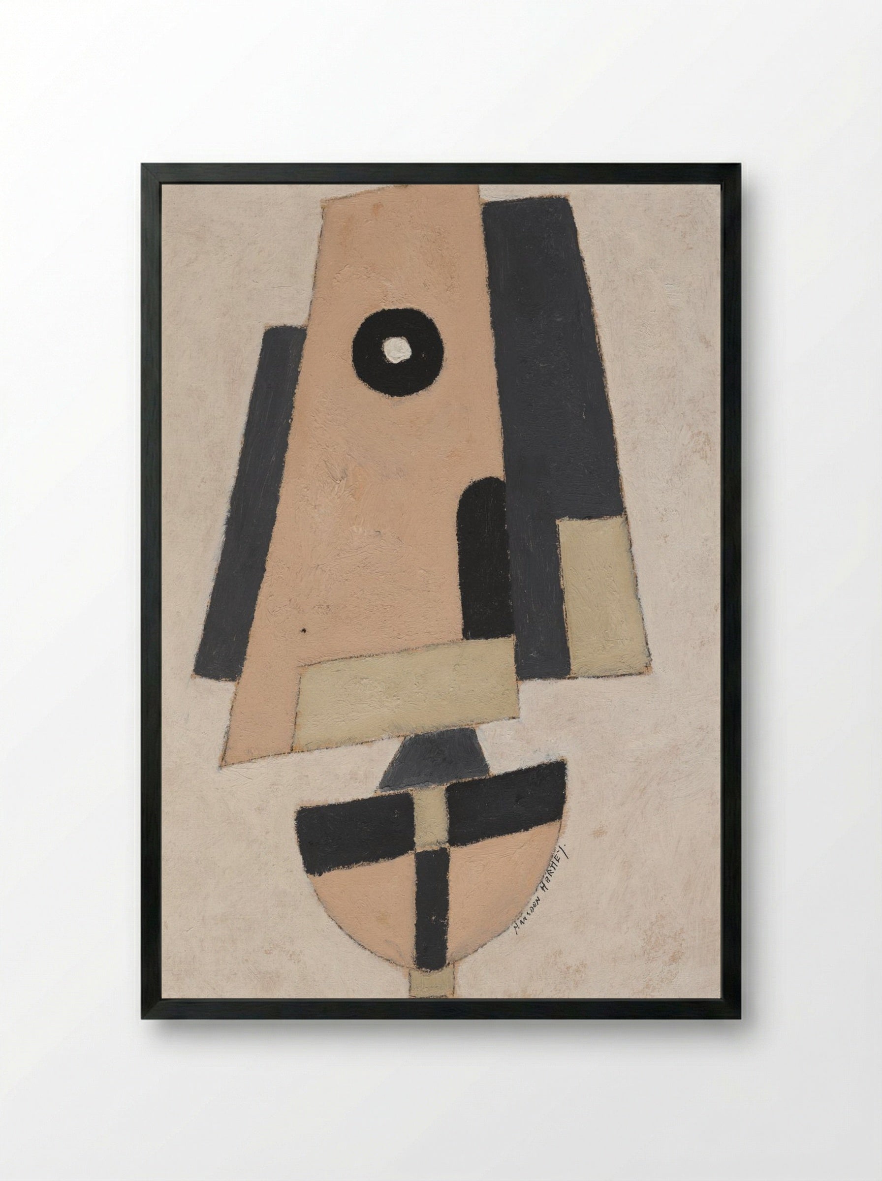 Movement, Bermuda - Marsden Hartley - Framed Print Black