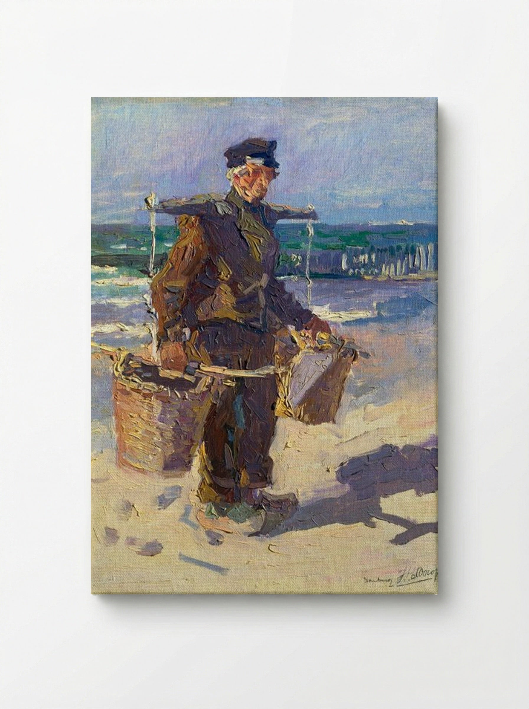 The Shell Fisherman - Jan Toorop - Canvas