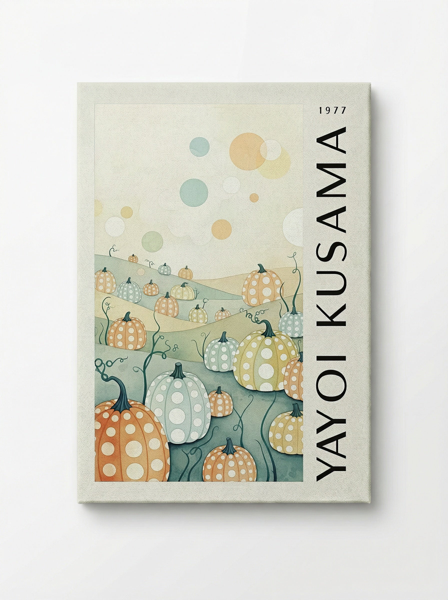 Pumpkins - Yayoi Kusama - Canvas