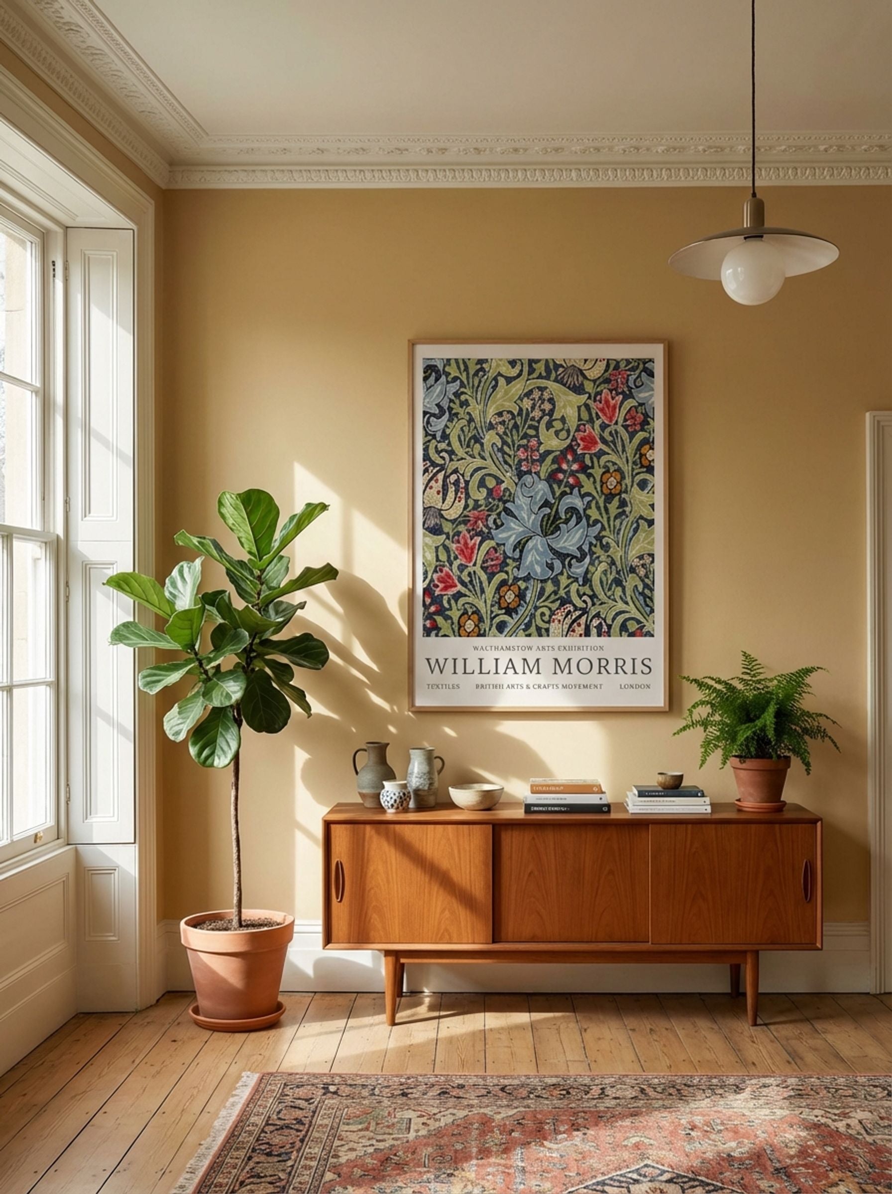 Golden Damask Tapestry - William Morris Collection