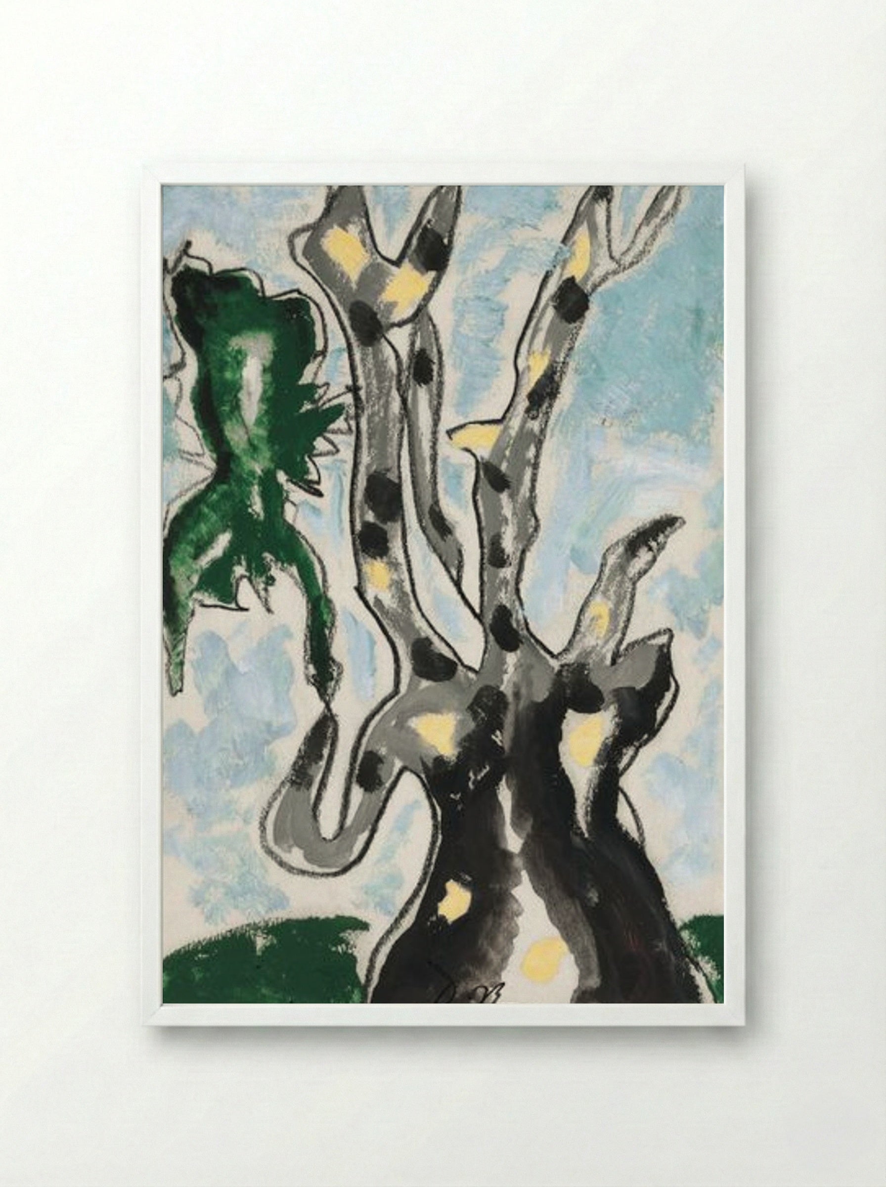 Sycamore - Arthur Dove - Framed Print White