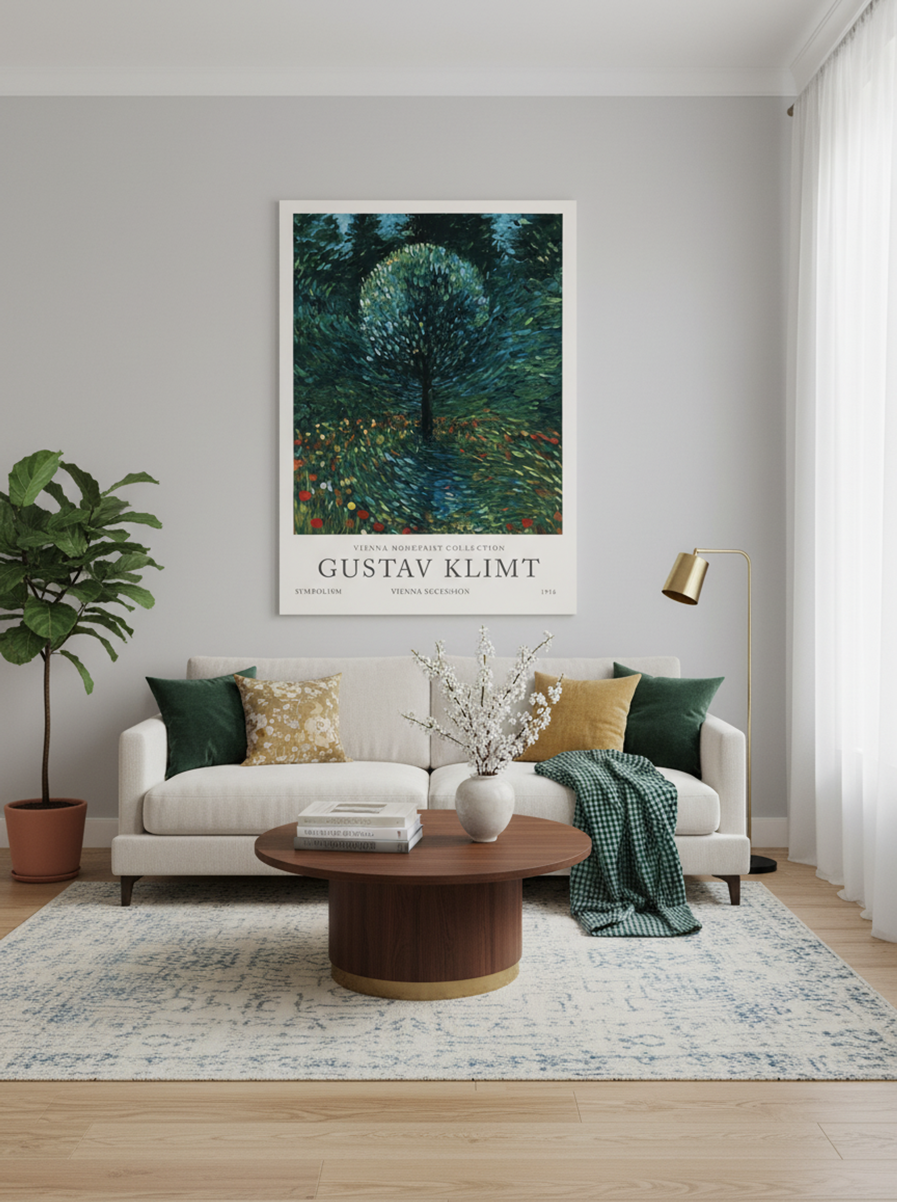 Orchard Tree in Bloom - Gustav Klimt - Lifestyle