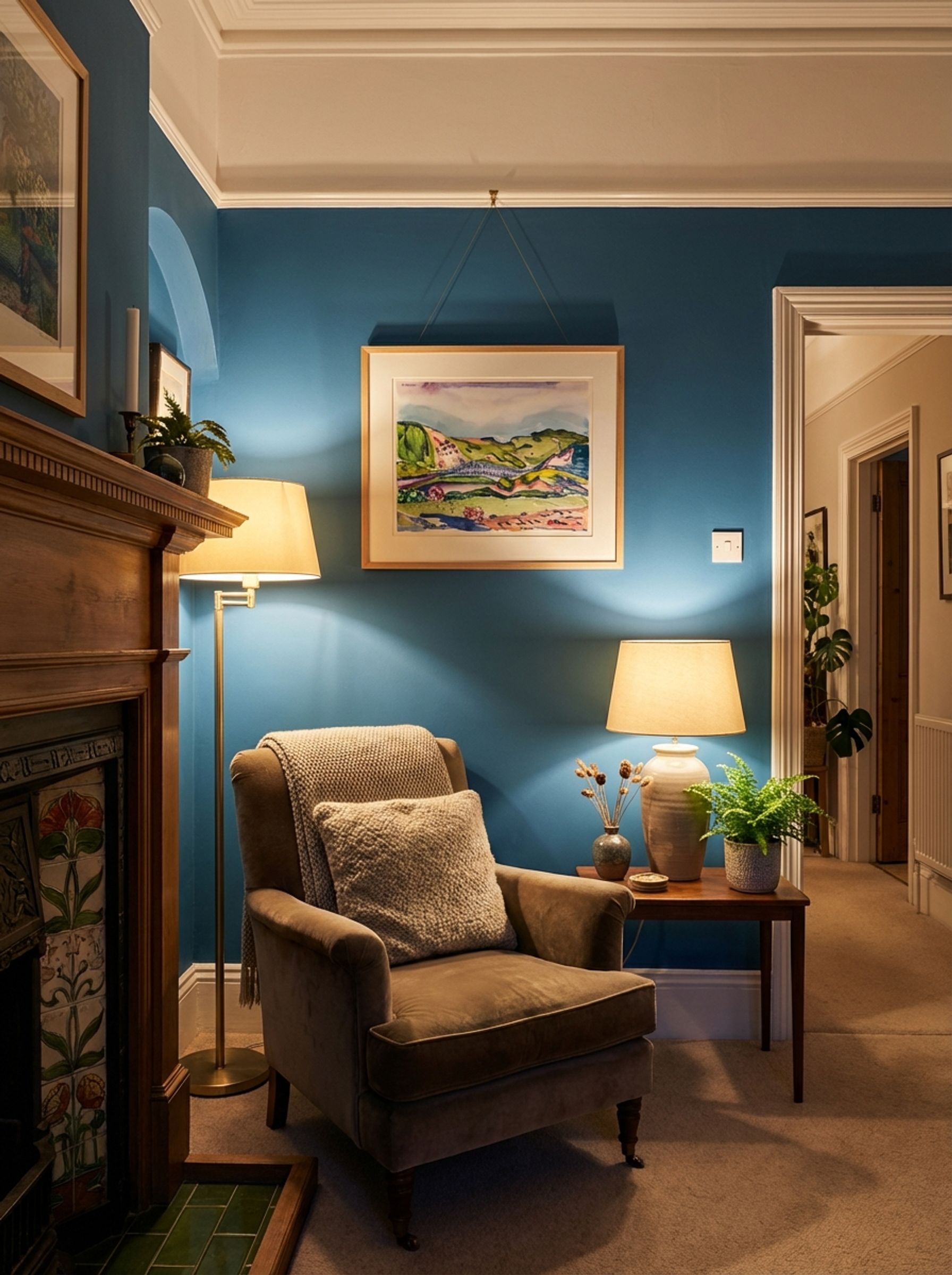 Mountain with Red House - Charles Demuth - Lifestyle