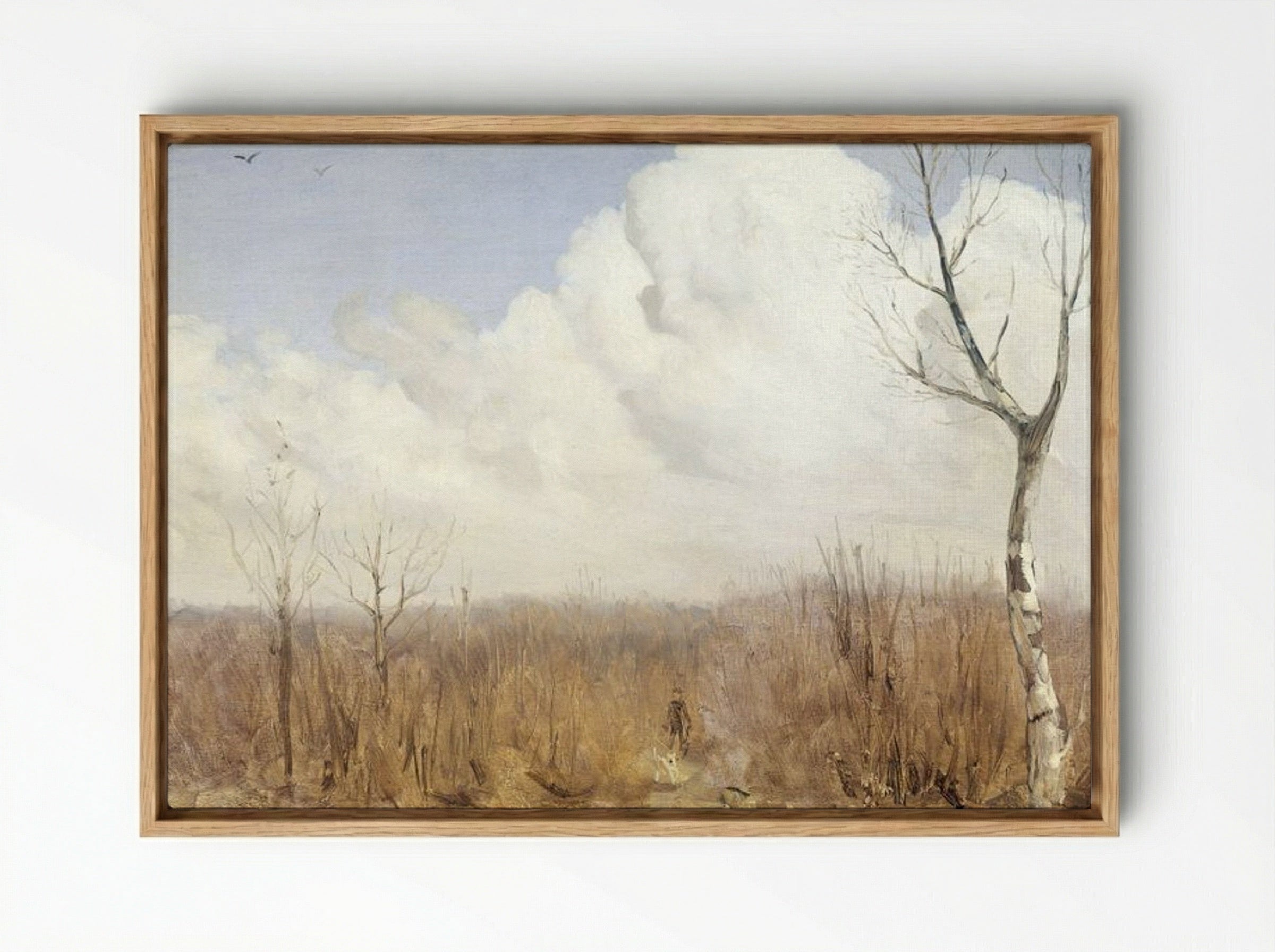 Autumn Day - Gerrit Willem Dijsselhof - Framed Canvas Wood