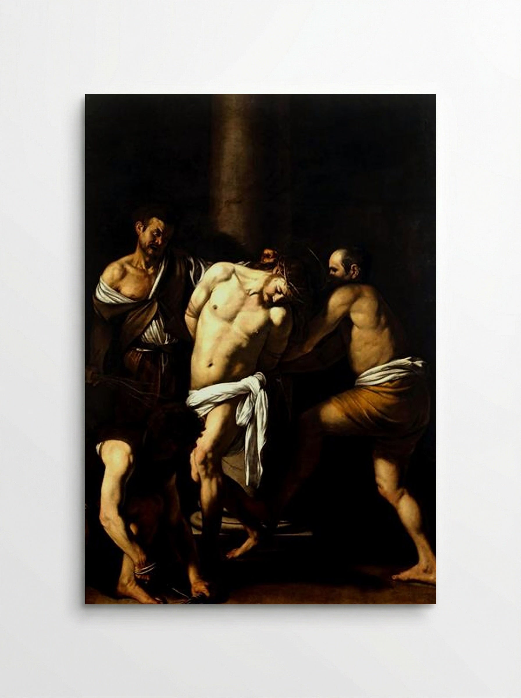 The Flagellation of Christ - Caravaggio - Poster