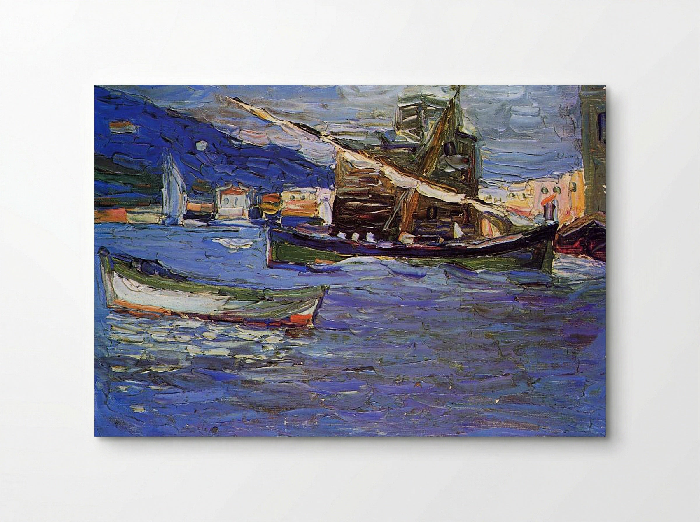 Rapallo, Grey Day - Karl Schmidt-Rottluff - Poster