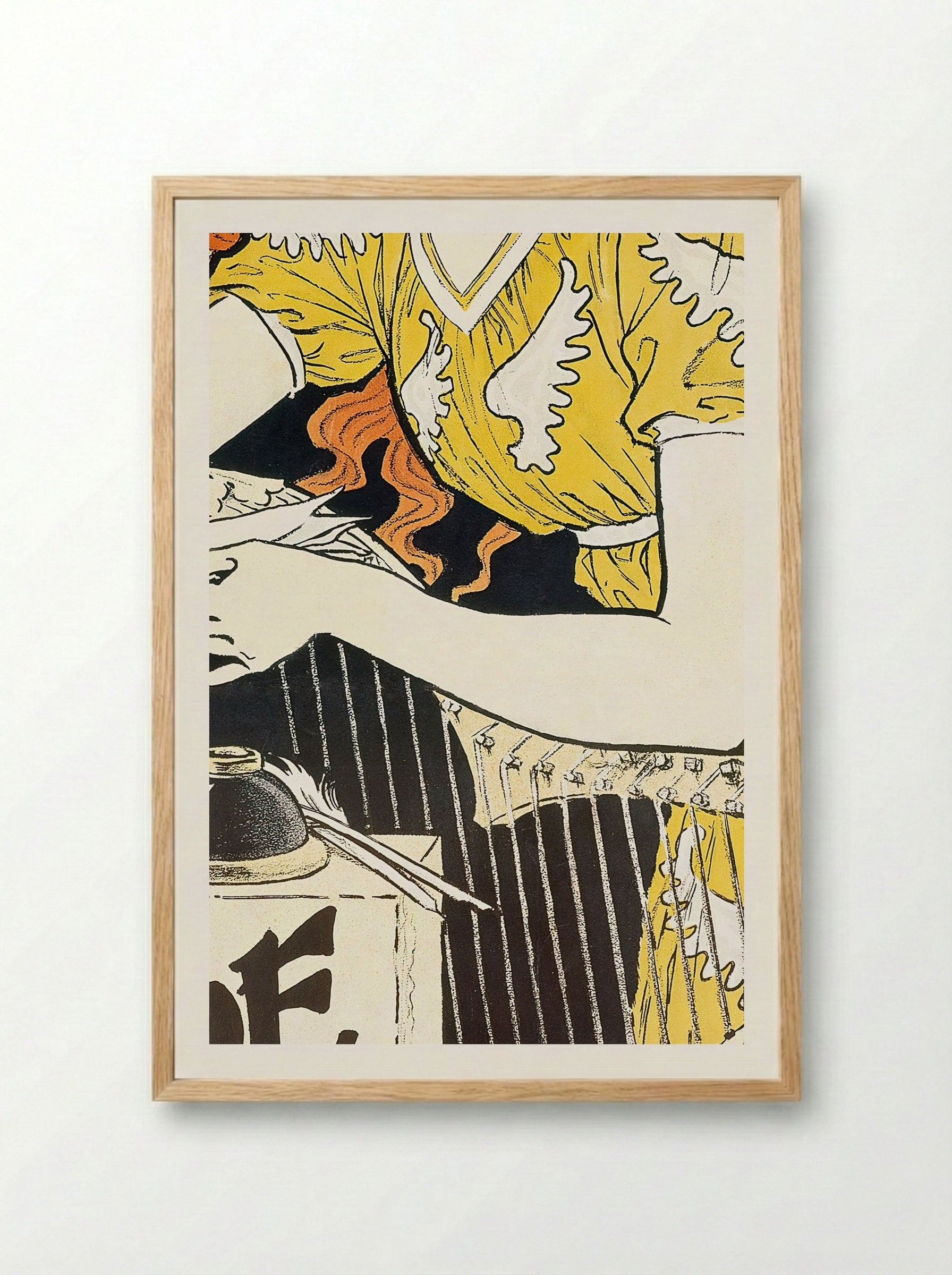 Encre L. Marquet - Eugène Grasset - Framed Print Wood