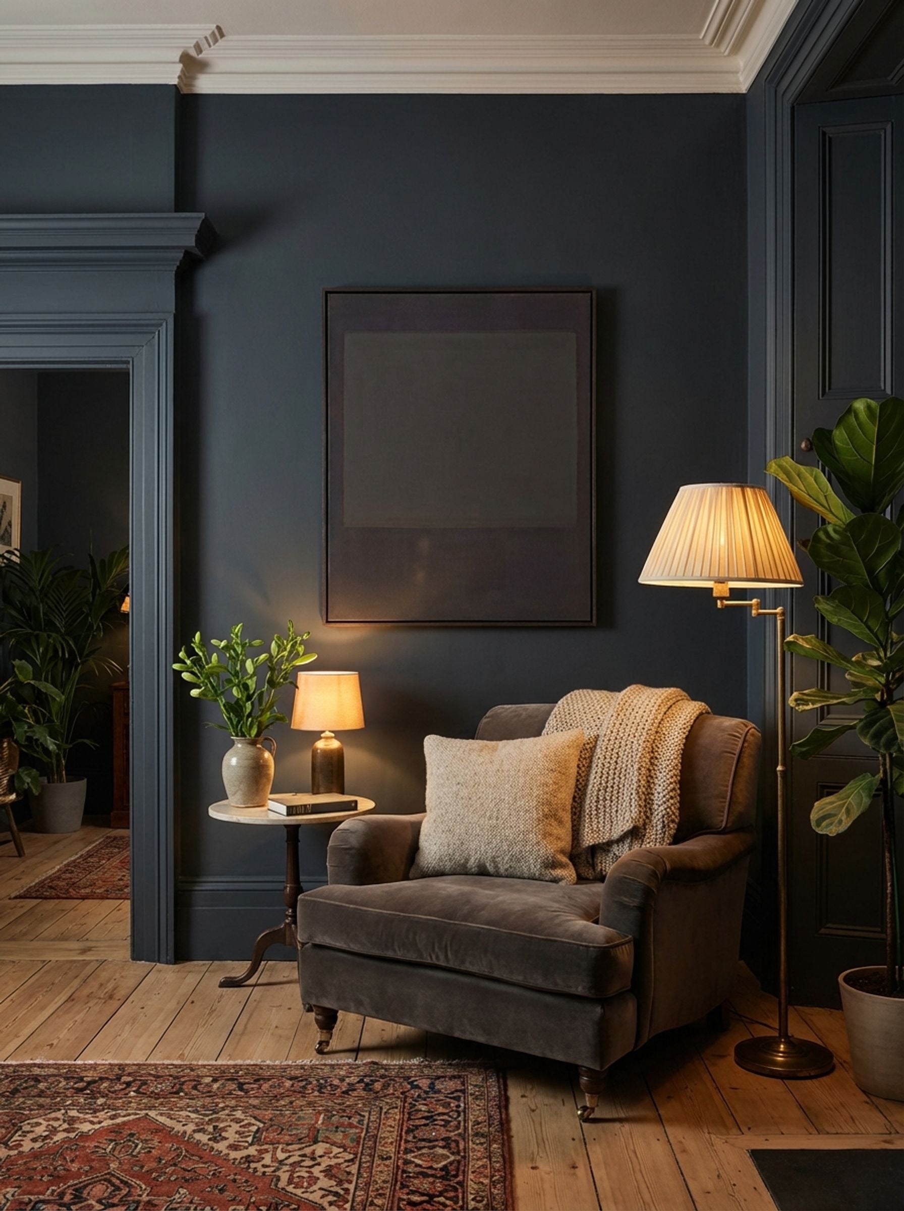 Untitled (Dark Grey Painting) - Mark Rothko - Lifestyle