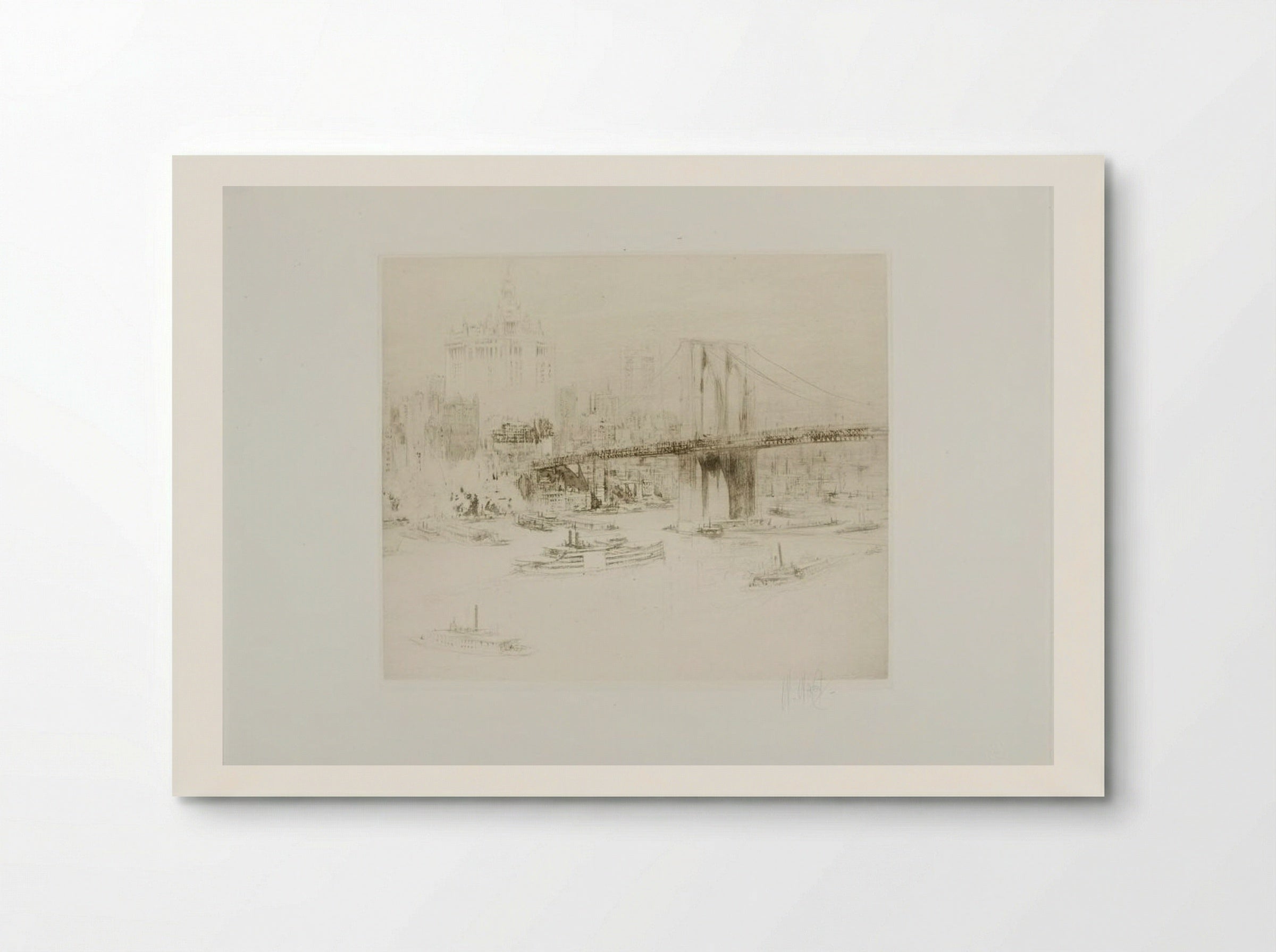 Brooklyn Bridge - William Walcot - Poster