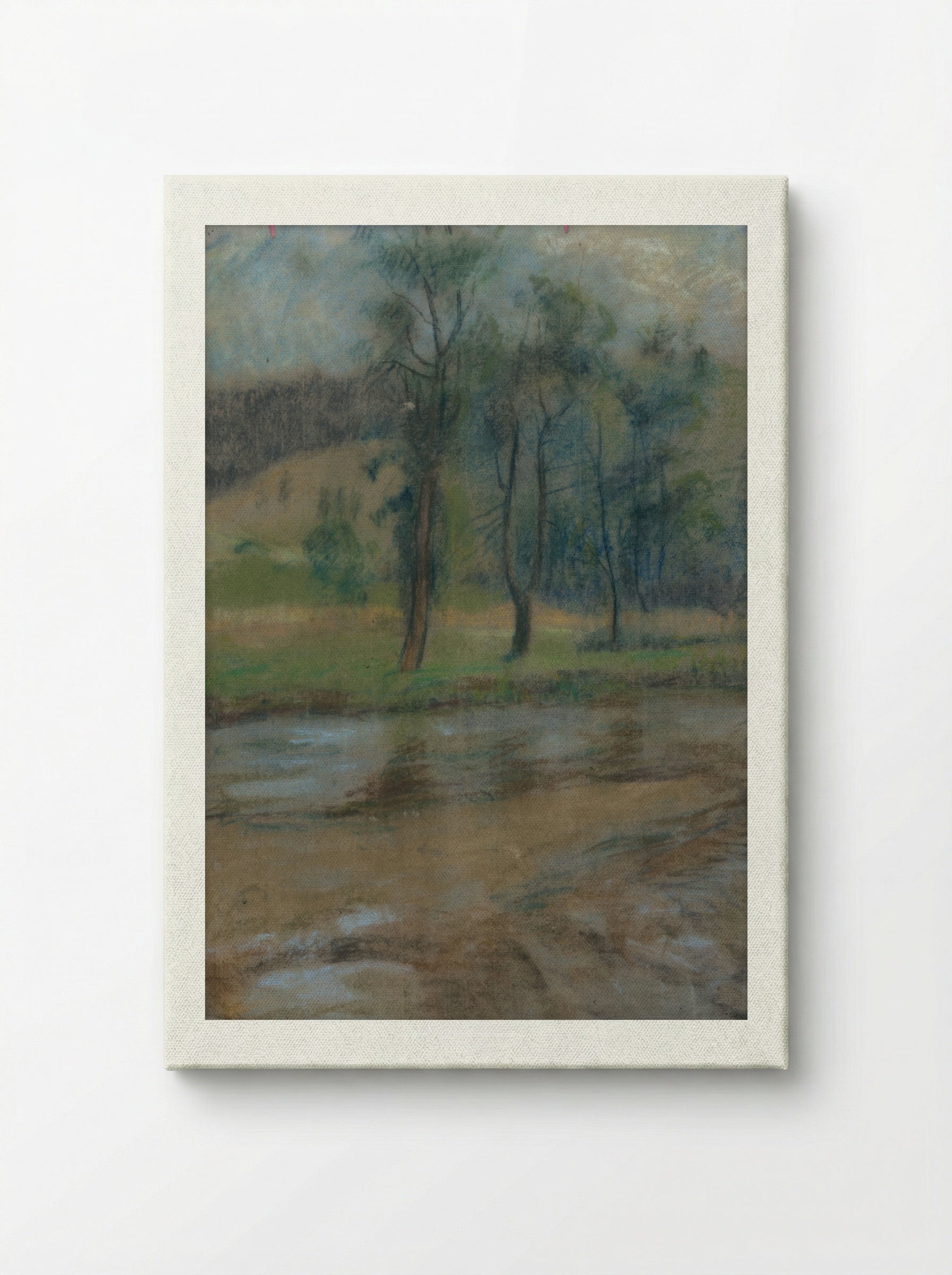 Trees by the River - Zolo Palugyay - Canvas
