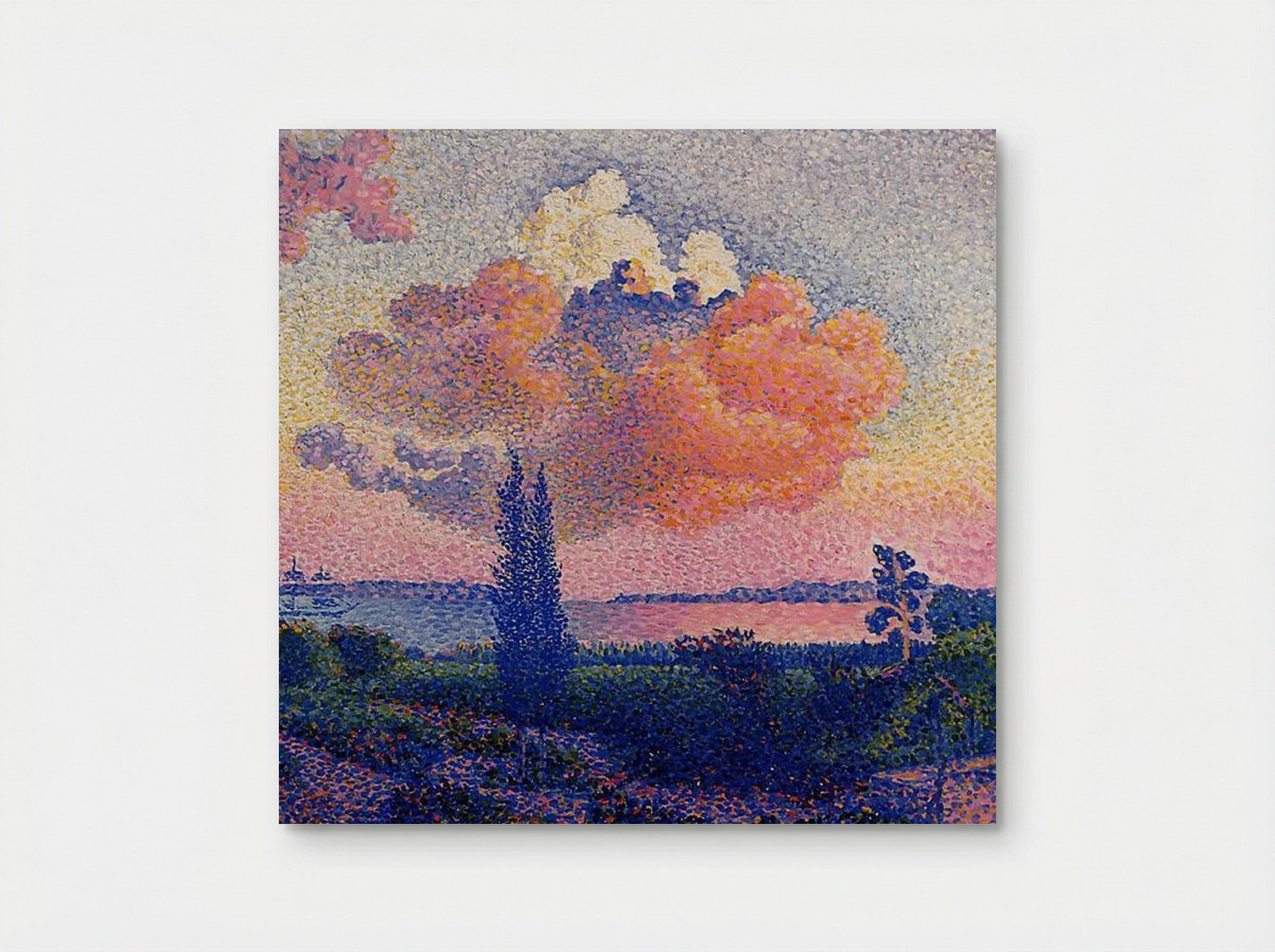 The Pink Cloud - Henri-Edmond Cross - Poster