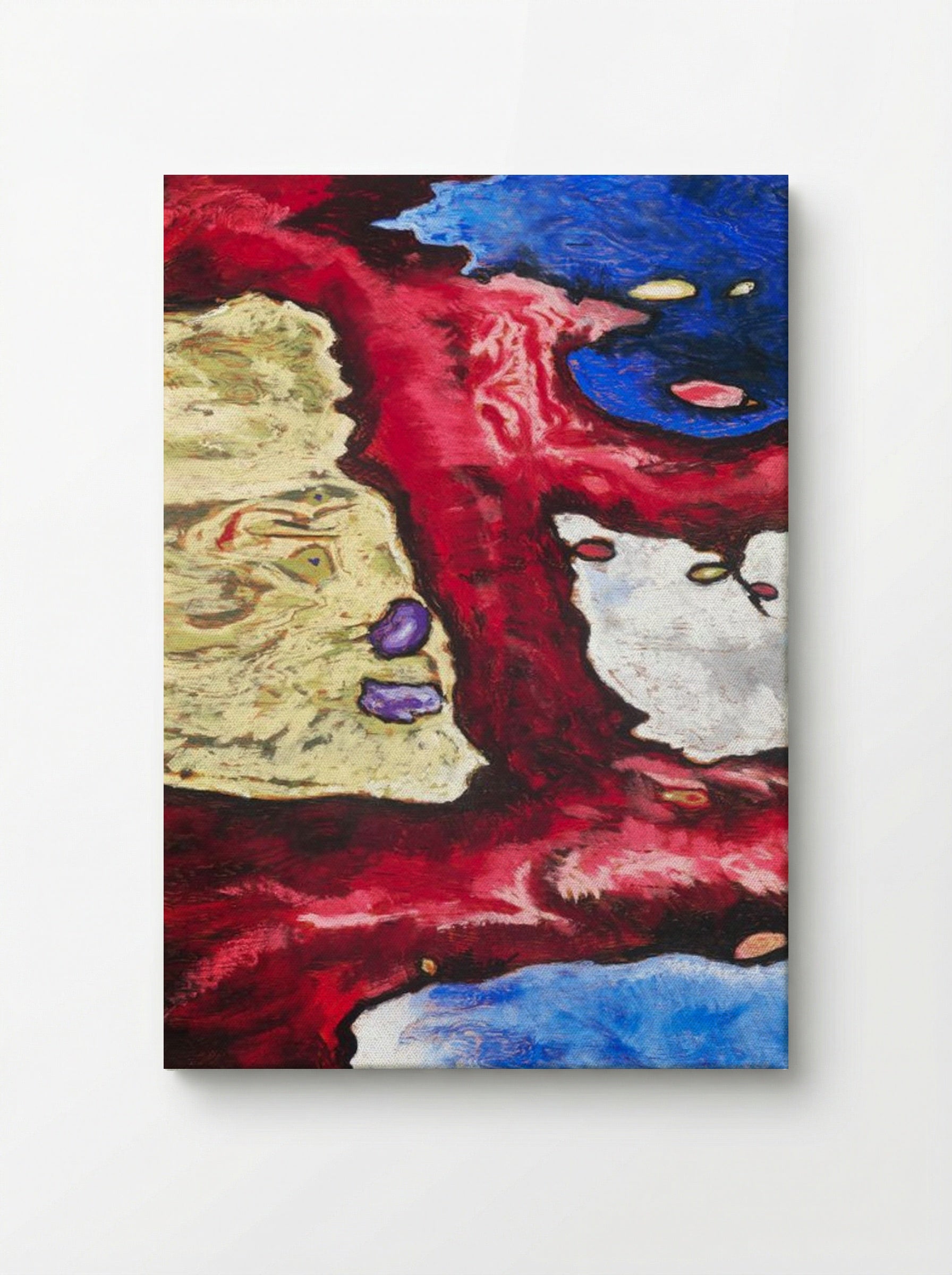 Tree Forms and Water - Arthur Dove - Canvas