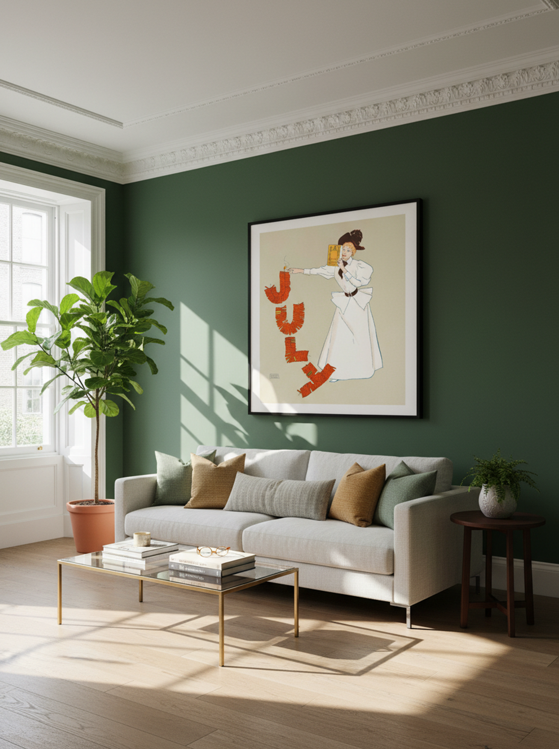 Woman Lighting Up Firecrackers - Edward Penfield - Lifestyle