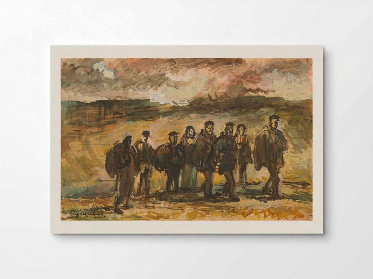 Refugees - Cyprián Majerník - Poster