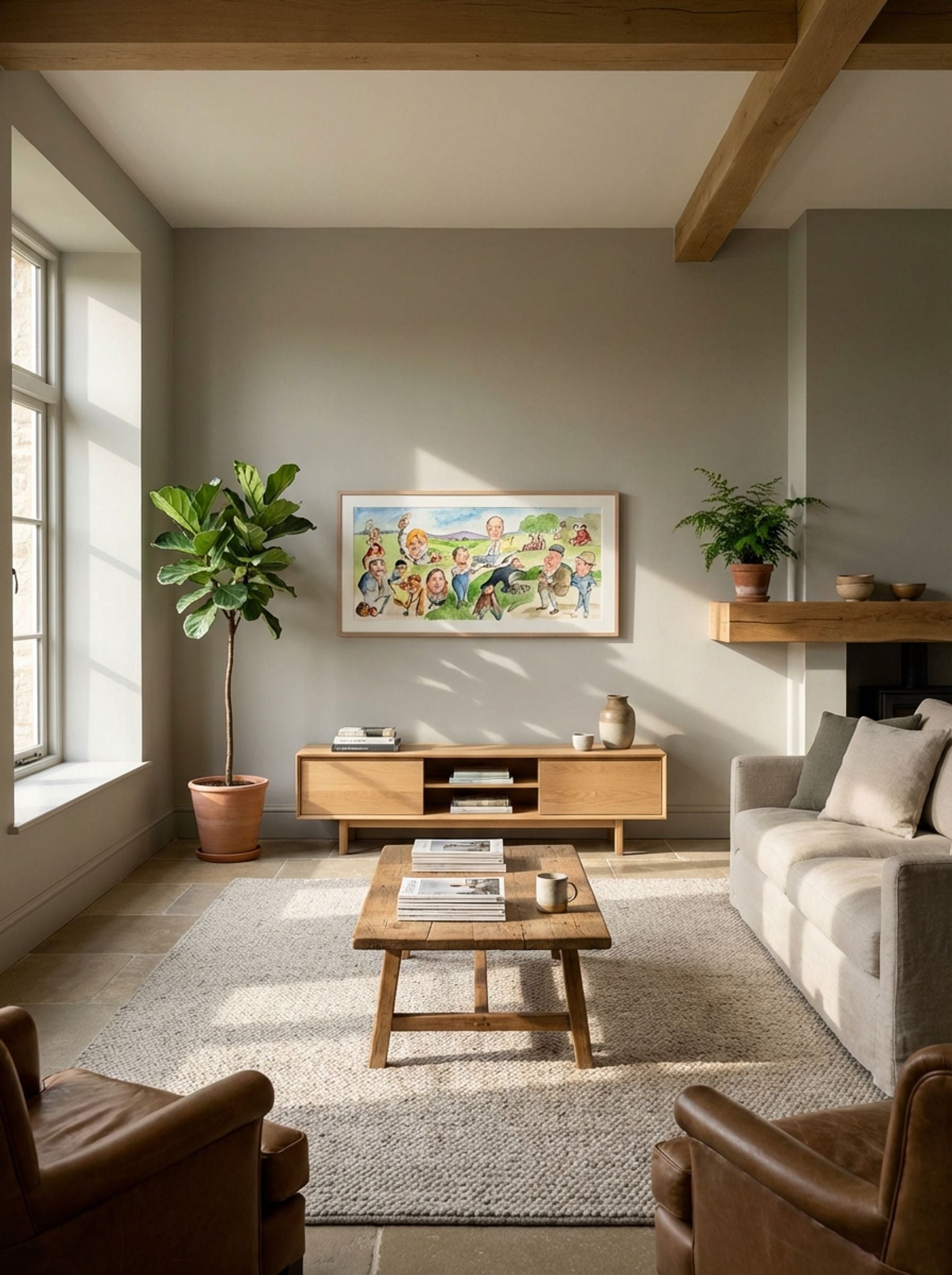 Mural Study 4 - John Decker - Lifestyle