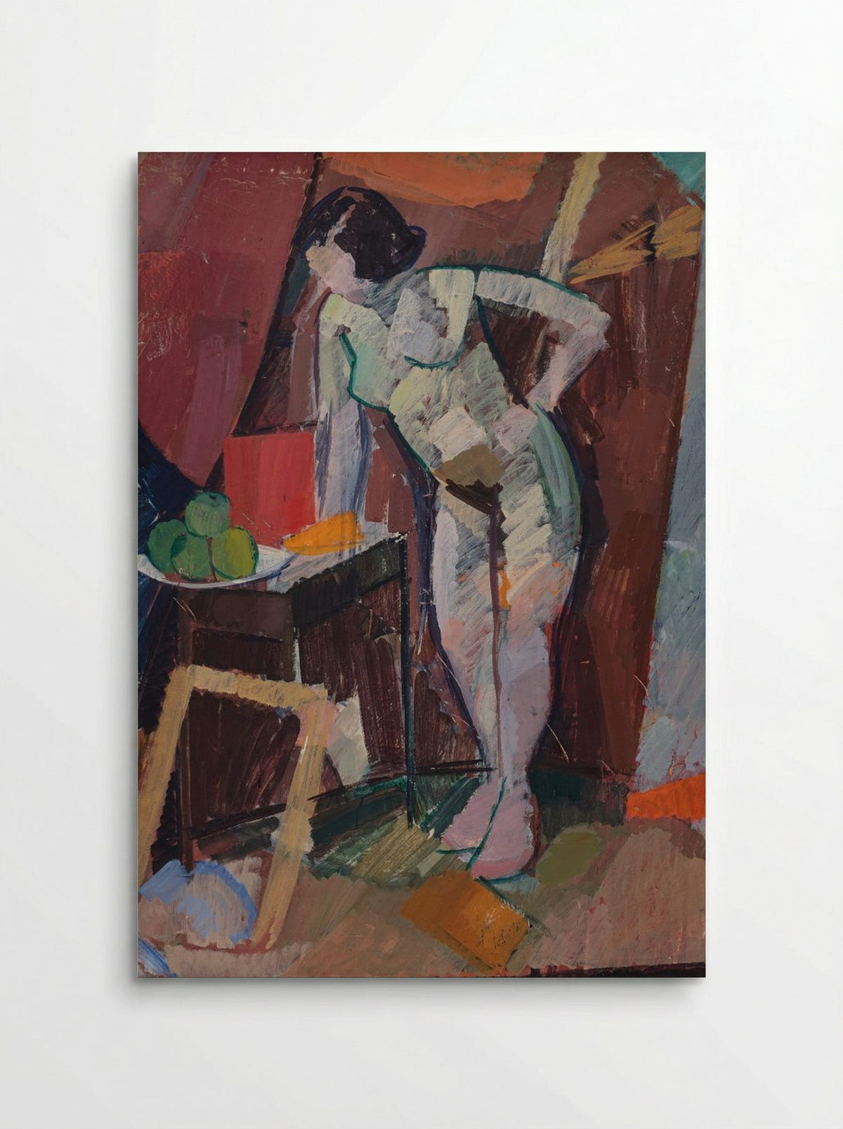 Standing Female Nude - Edvard Weie - Poster