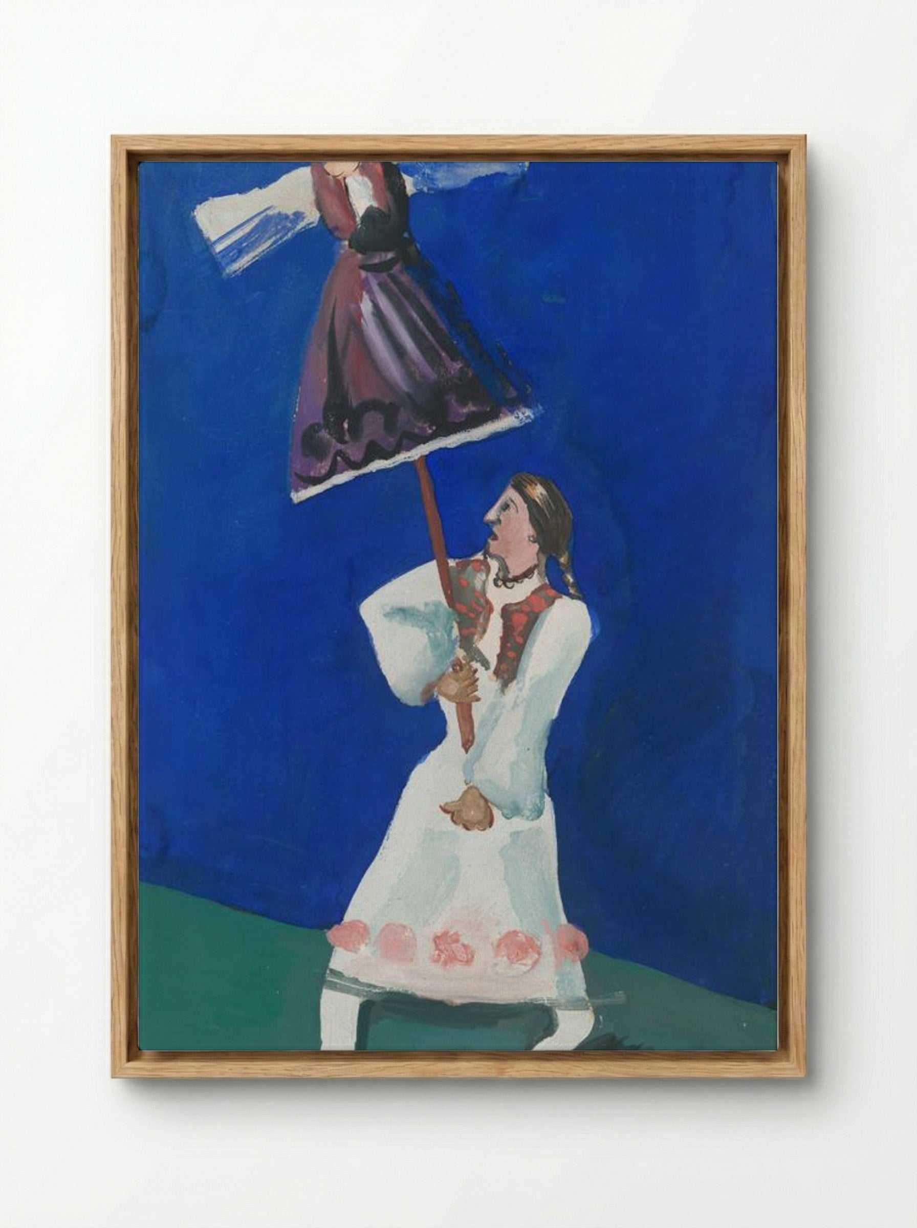 Morena - Cyprián Majerník - Framed Canvas Wood