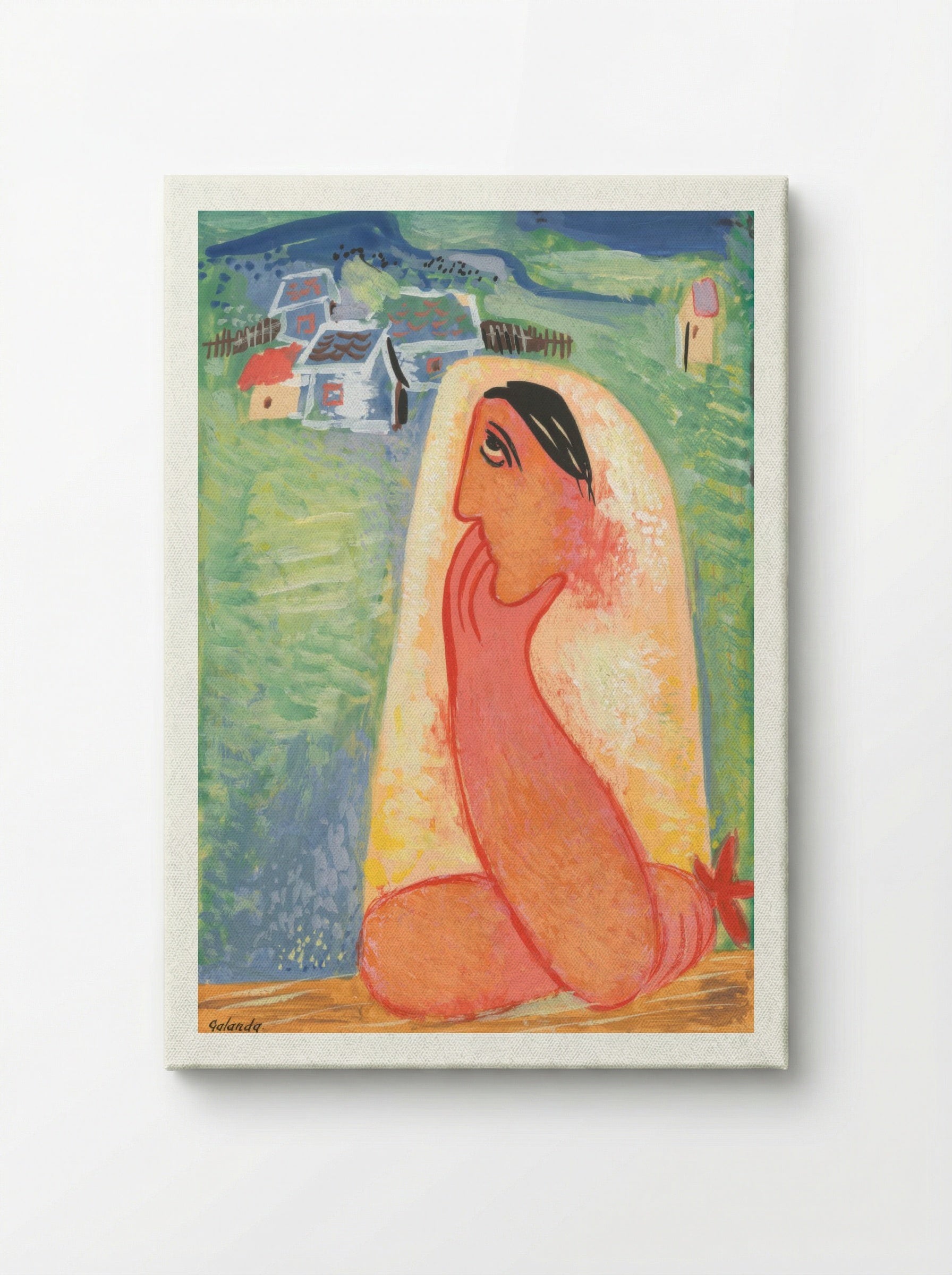 Villager - Mikuláš Galanda - Canvas