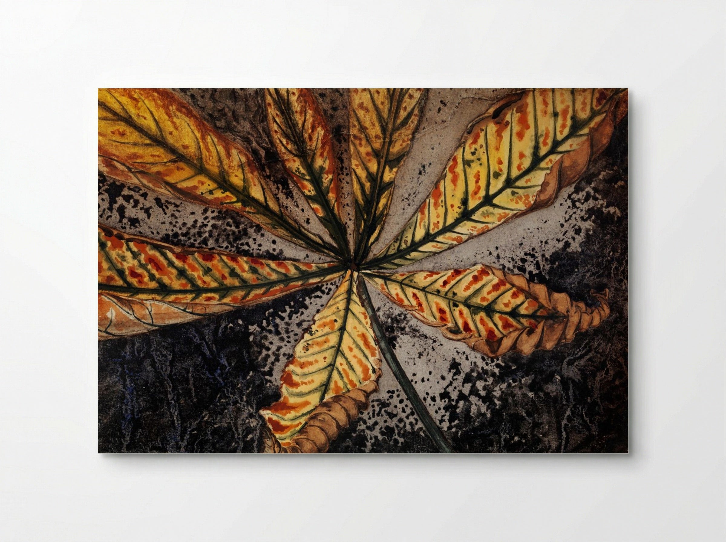 Chestnut Leaf - Julie de Graag - Poster