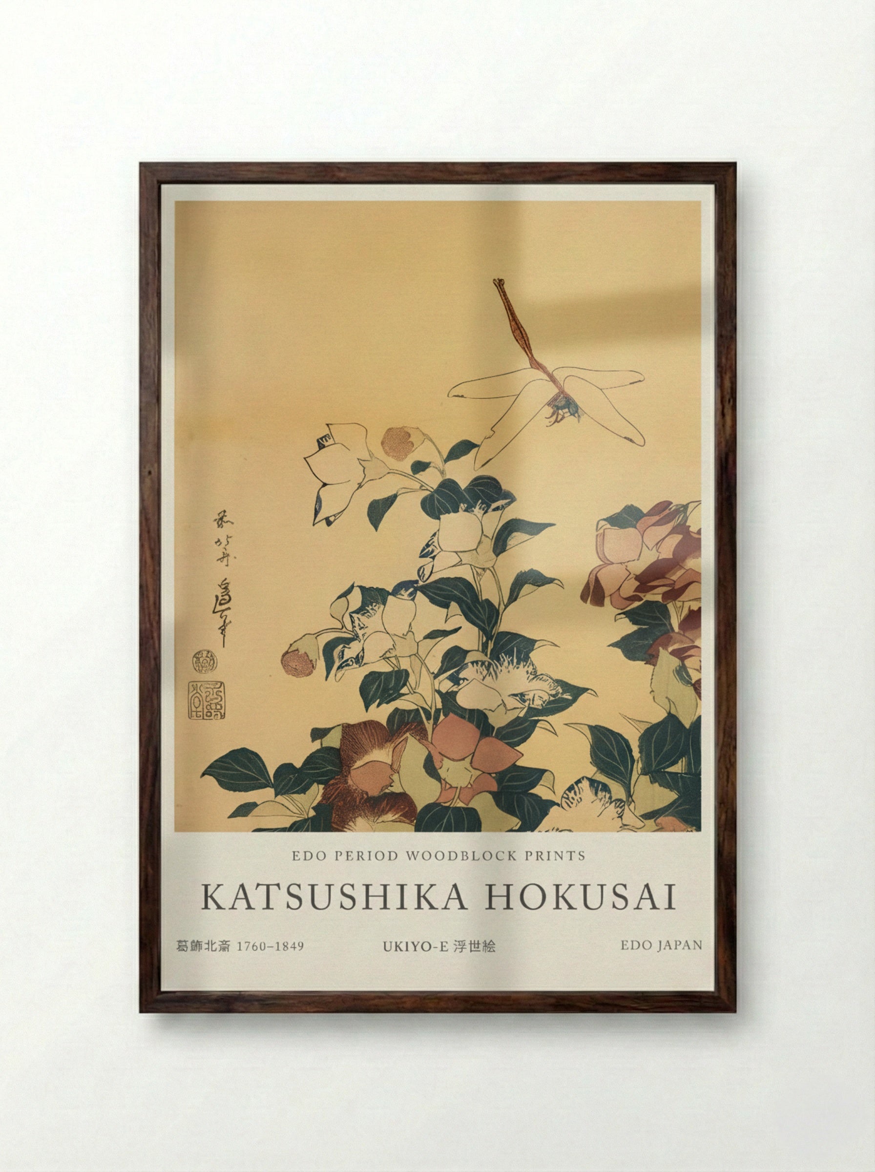 Bluebells and Dragonflies – Fine Art Print