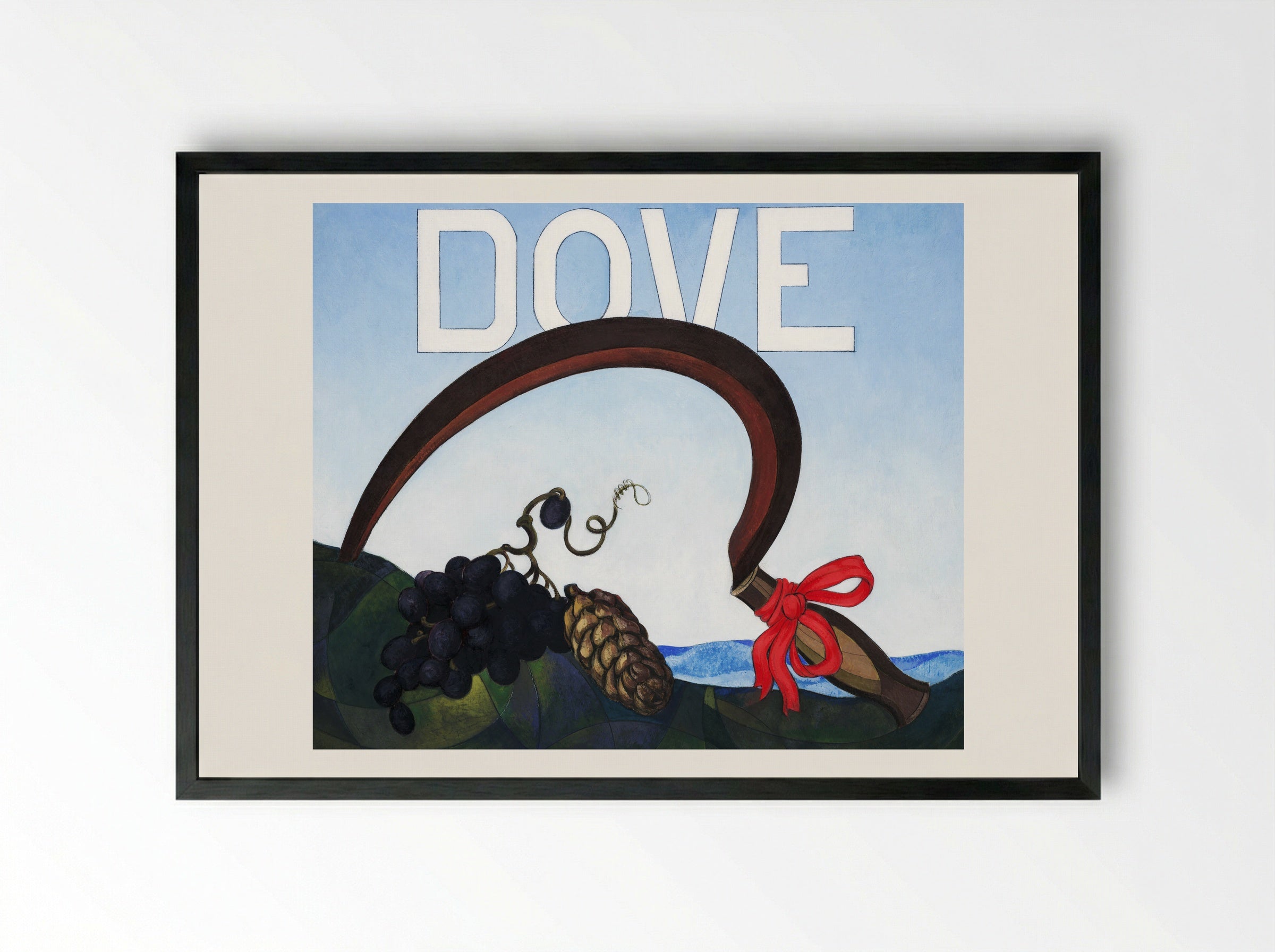 Dove - Charles Demuth - Framed Print Black