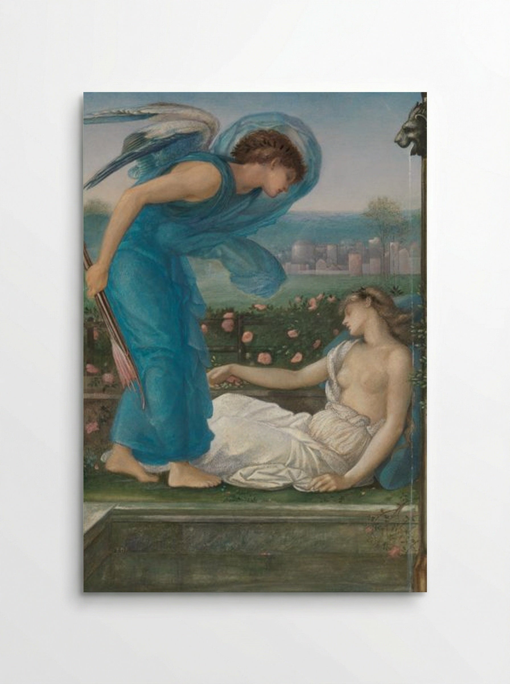 Cupid and Psyche - Edward Burne-Jones - Poster