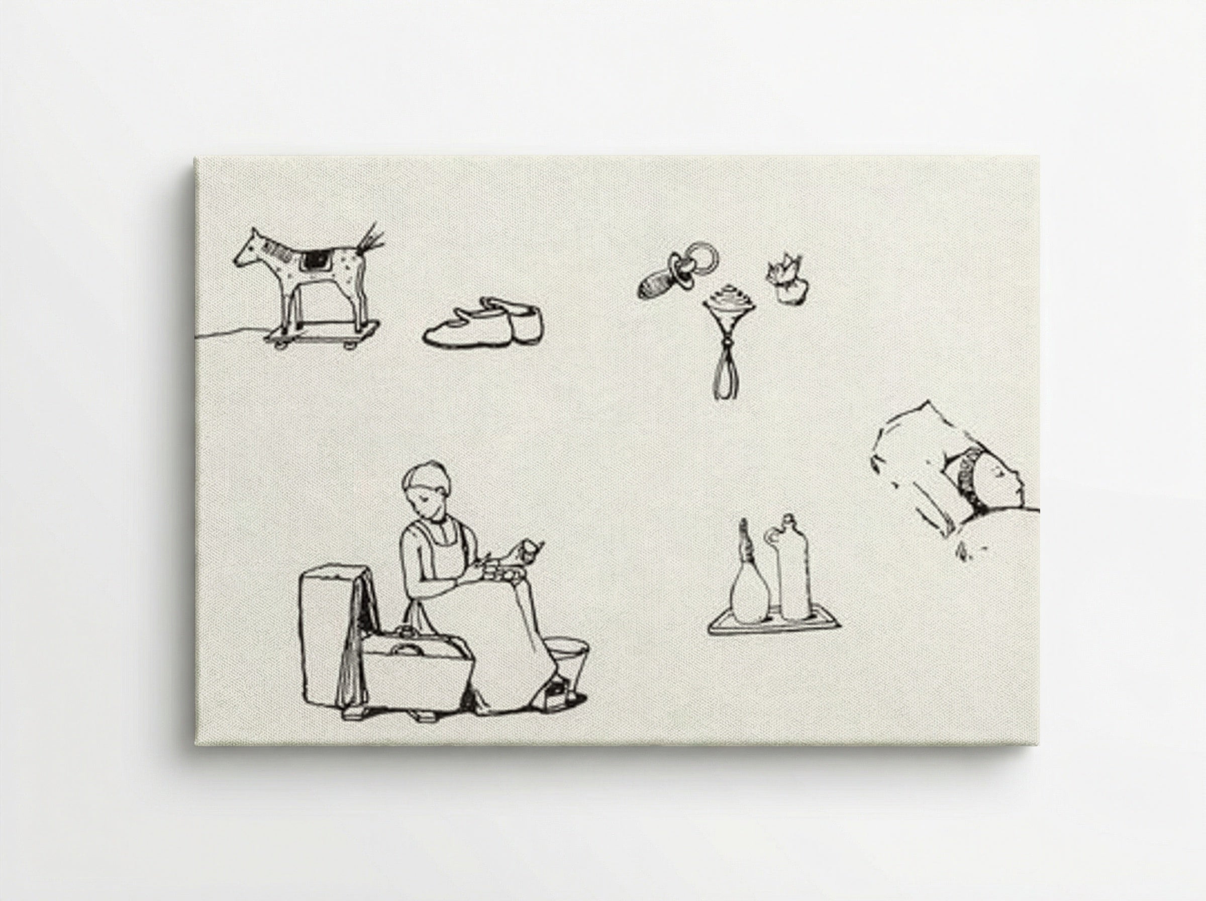 Icons of Childhood - Julie de Graag - Canvas