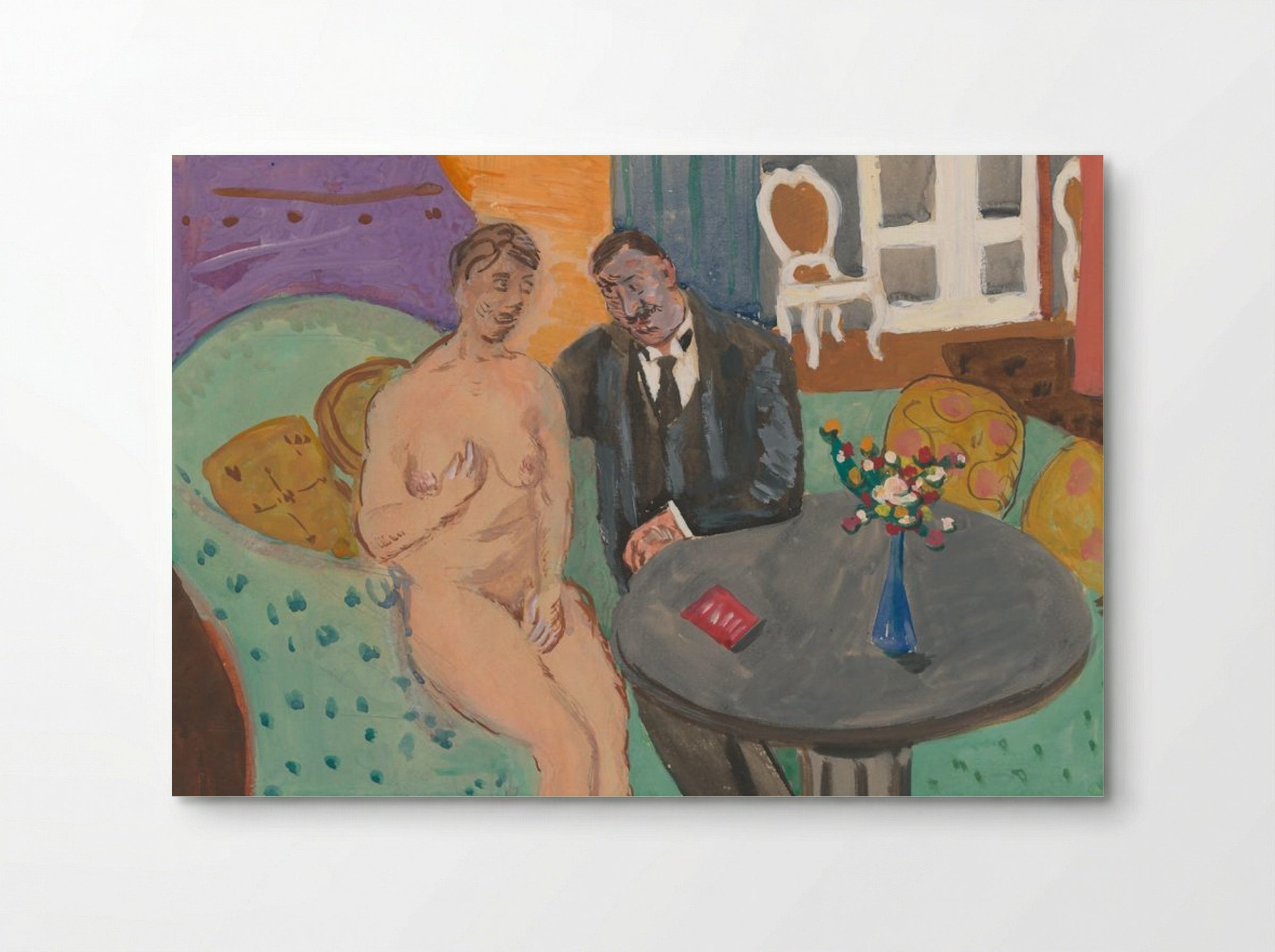 He and Sofa - Cyprián Majerník - Poster