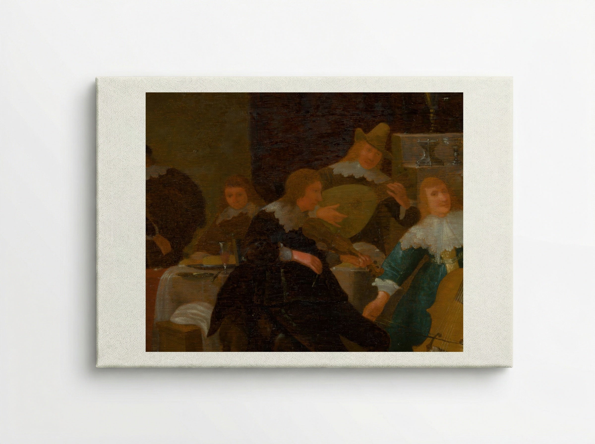The Home Concert - Cornelis Saftleven - Canvas