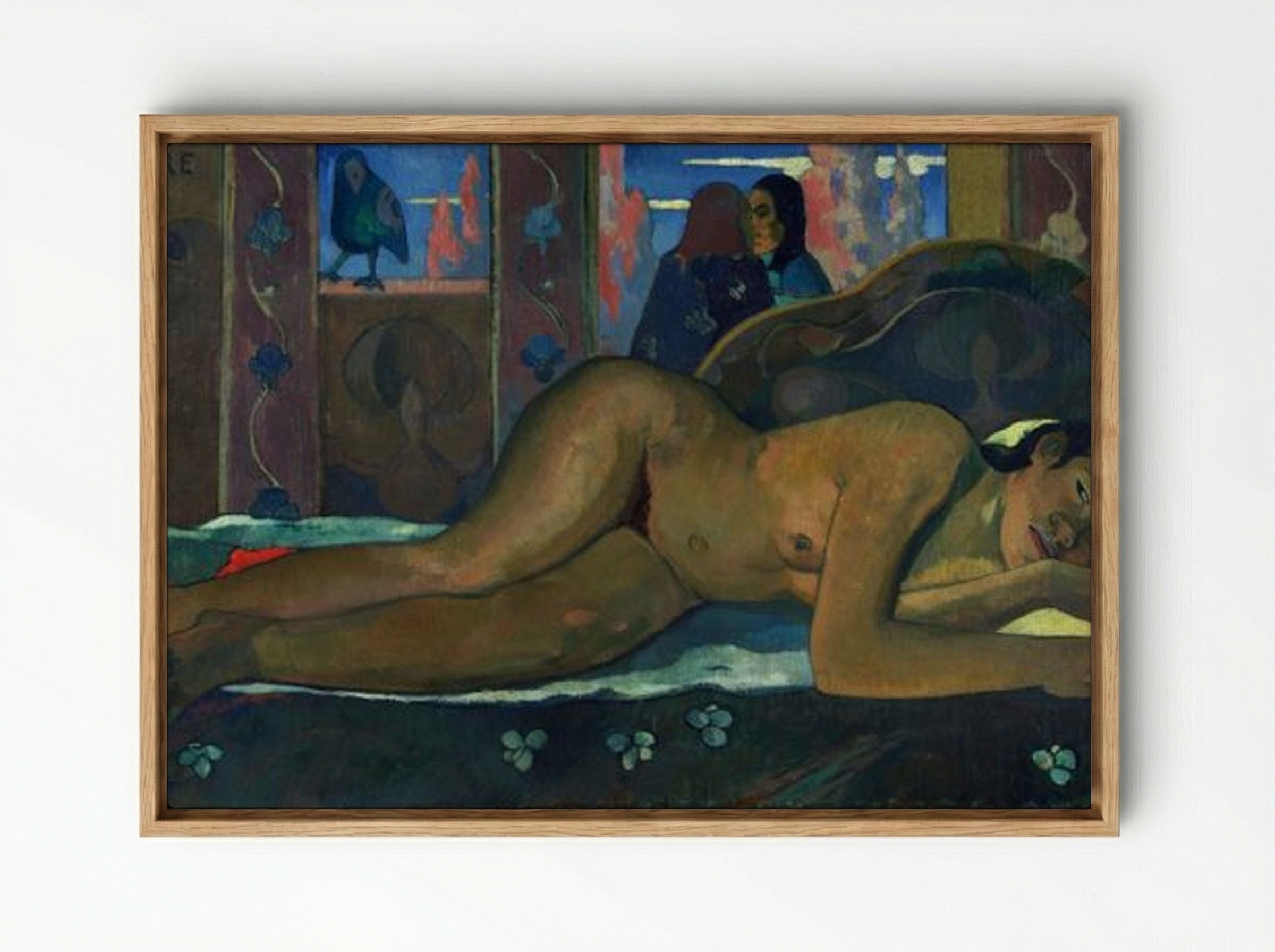 Nevermore - Paul Gauguin - Framed Canvas Wood