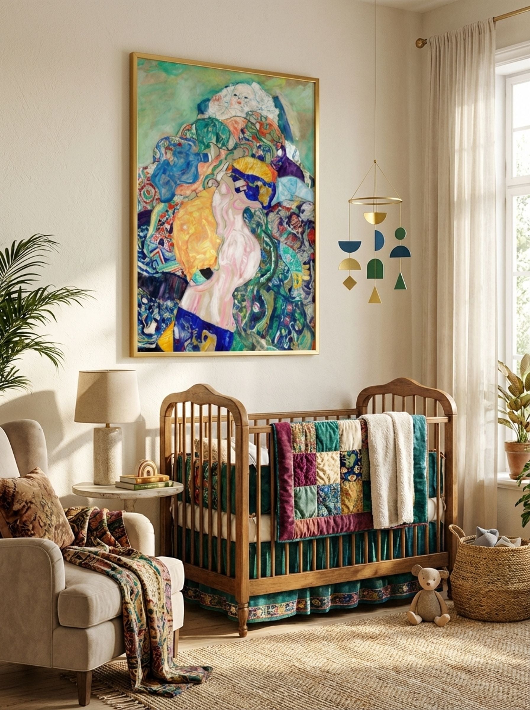 Baby (Cradle) - Gustav Klimt - Lifestyle
