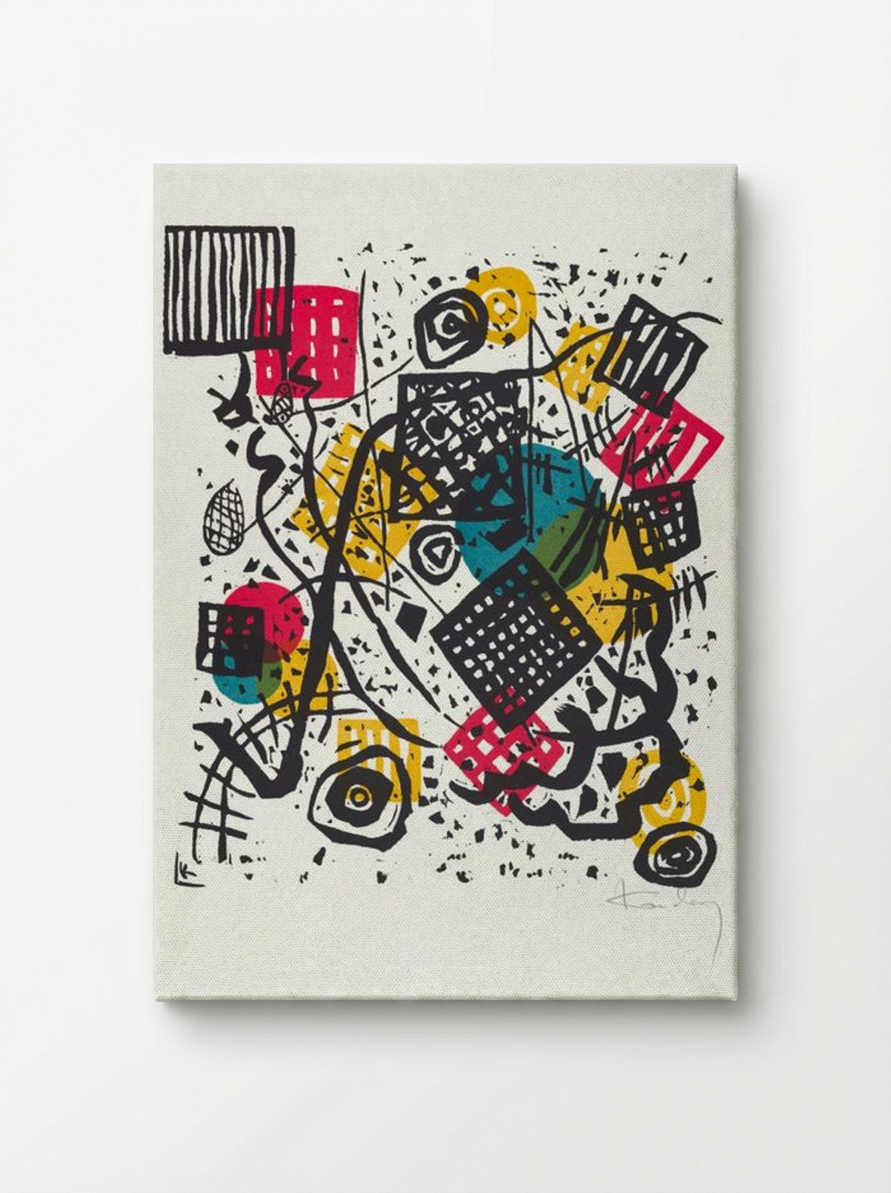 Kleine Welten V (Small Worlds V) - Wassily Kandinsky - Canvas