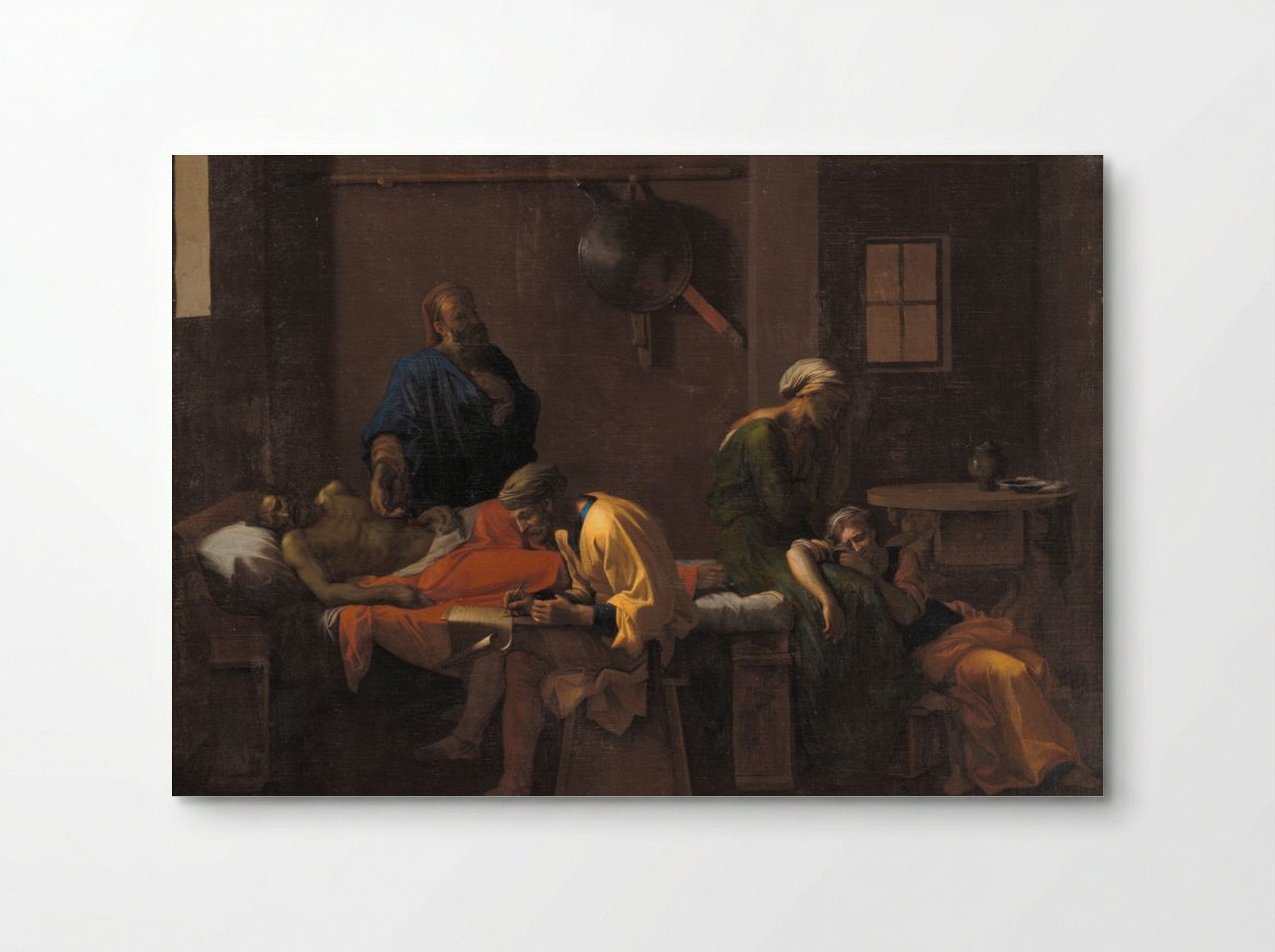 The Testament of Eudamidas - Nicolas Poussin - Poster