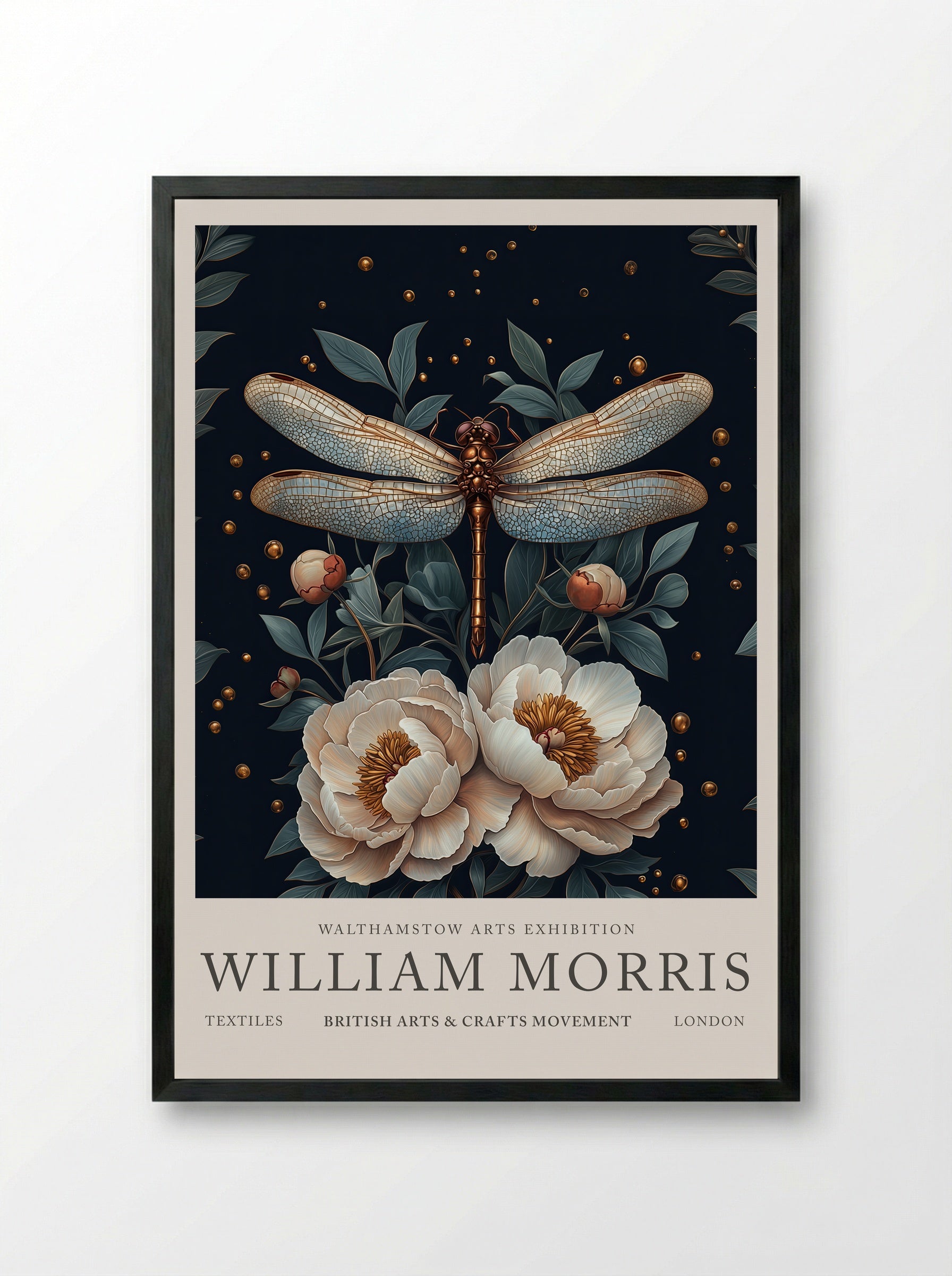 Dragonfly Dazzle - William Morris