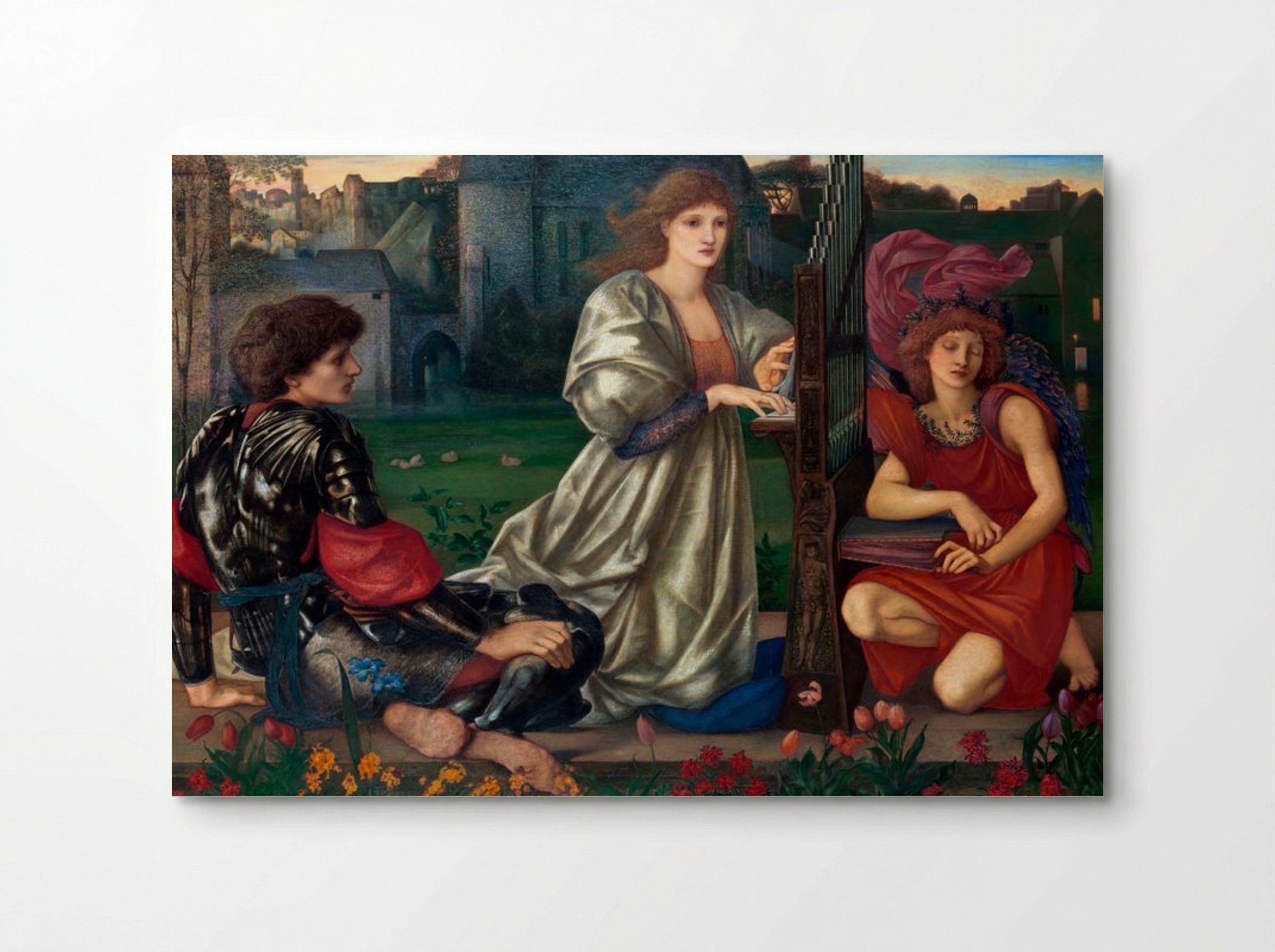 The Love Song - Edward Burne-Jones - Poster