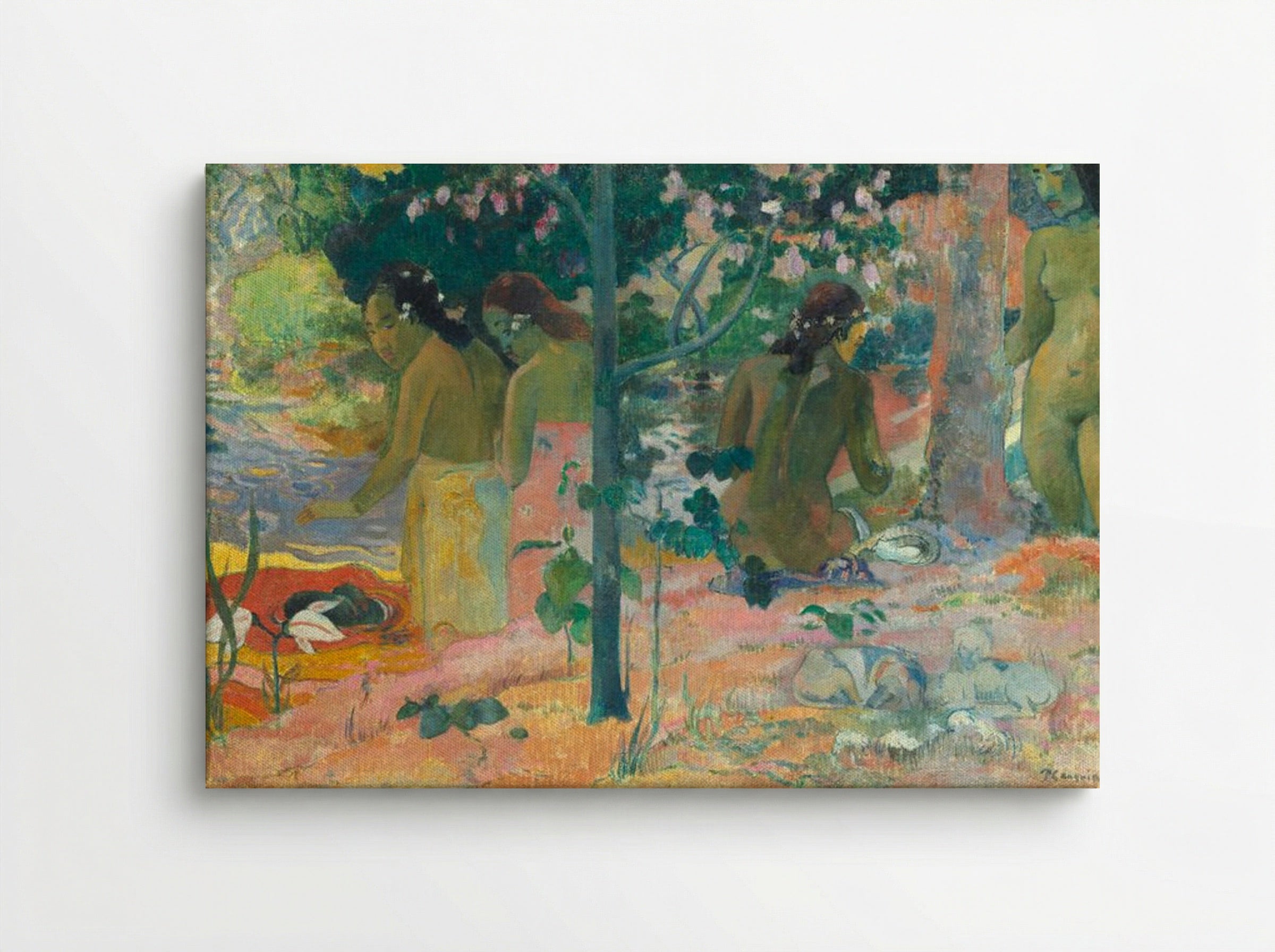 The Bathers - Paul Gauguin - Canvas