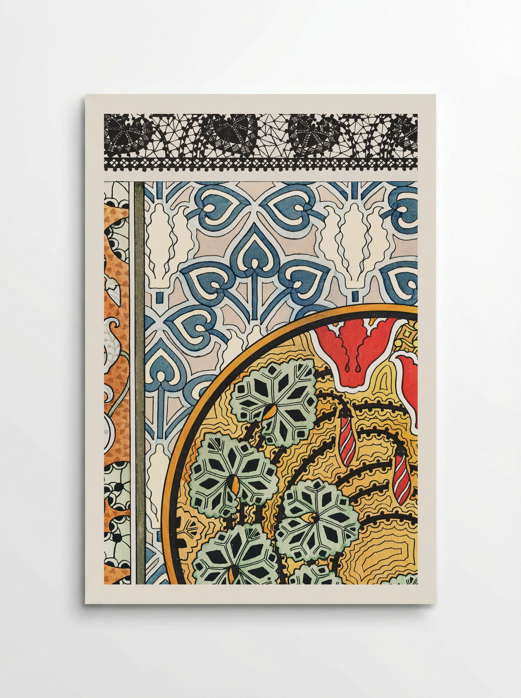 Cyclamen, Plate 23 from La Plante et ses Applications ornementales - Maurice Pillard Verneuil - Poster