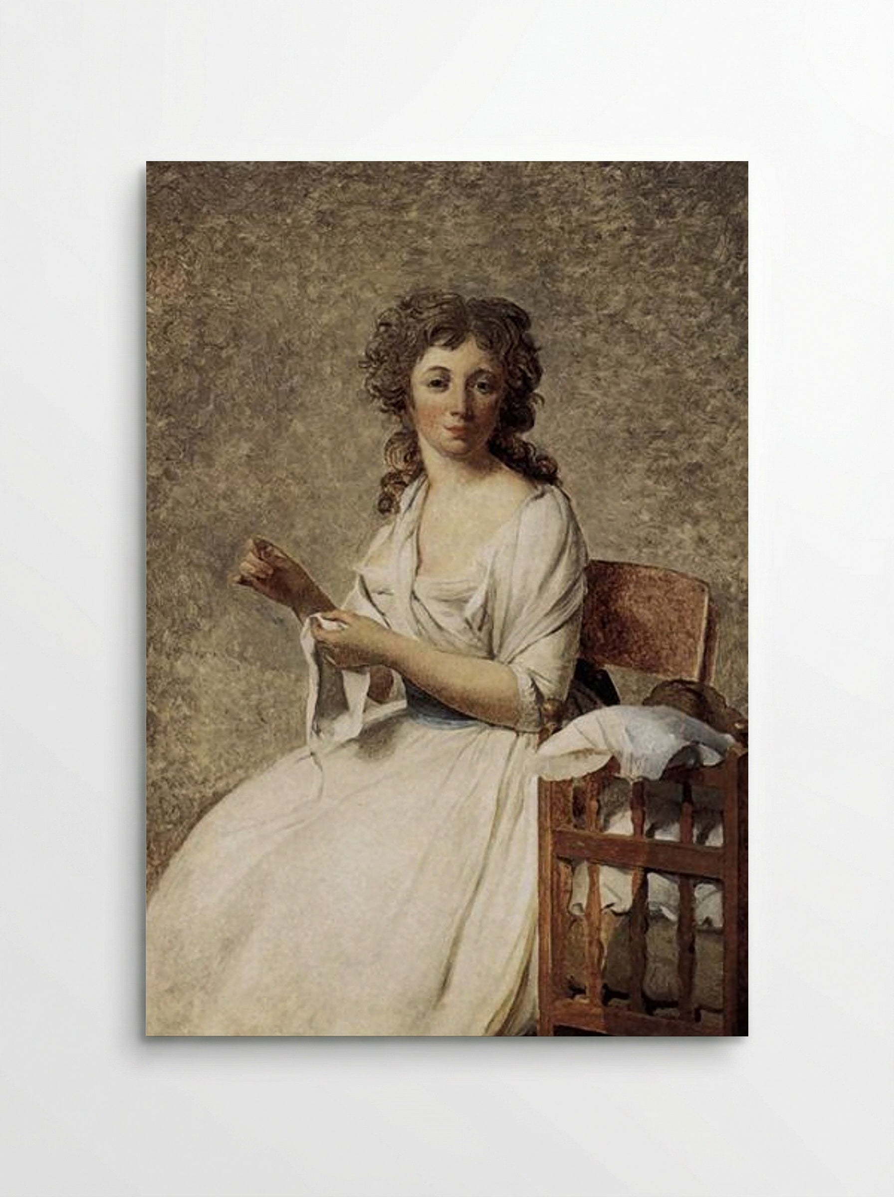 Portrait of Madame Adelaide Pastoret - Jacques-Louis David - Poster