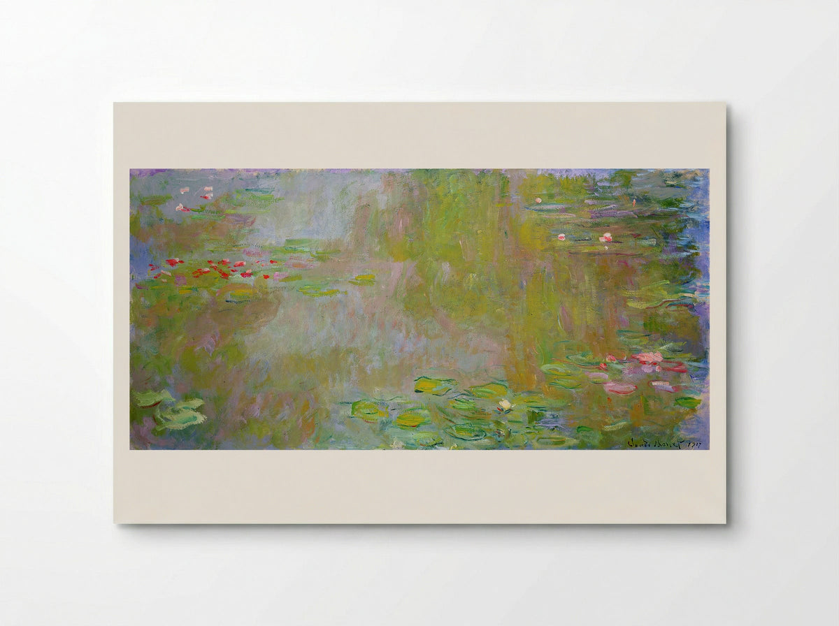 Water Lily Pond - Claude Monet - Poster