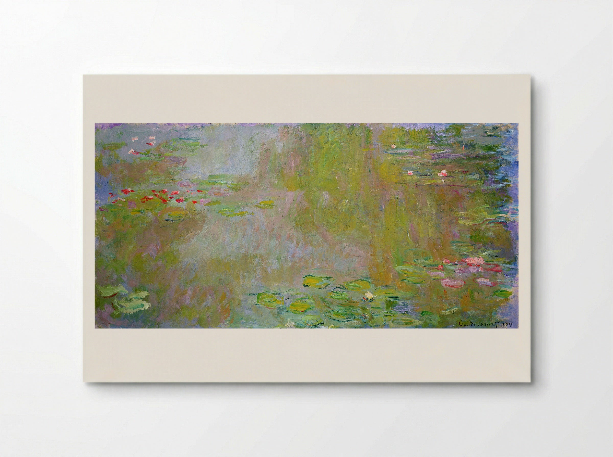 Water Lily Pond - Claude Monet - Poster
