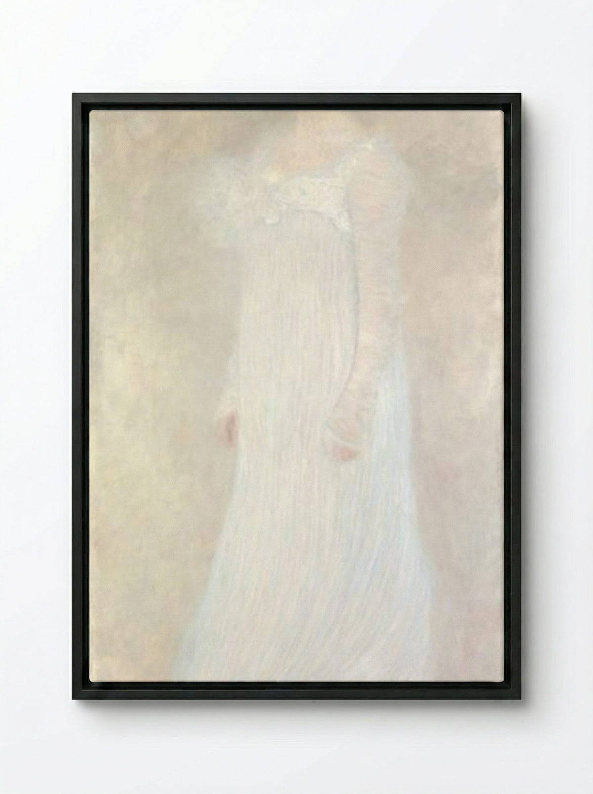 Serena Pulitzer Lederer - Gustav Klimt - Framed Canvas Black