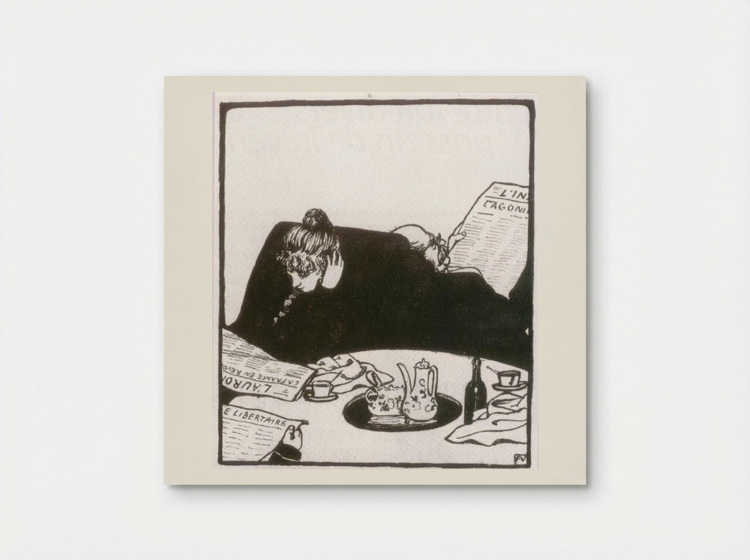 Family - Félix Vallotton - Poster